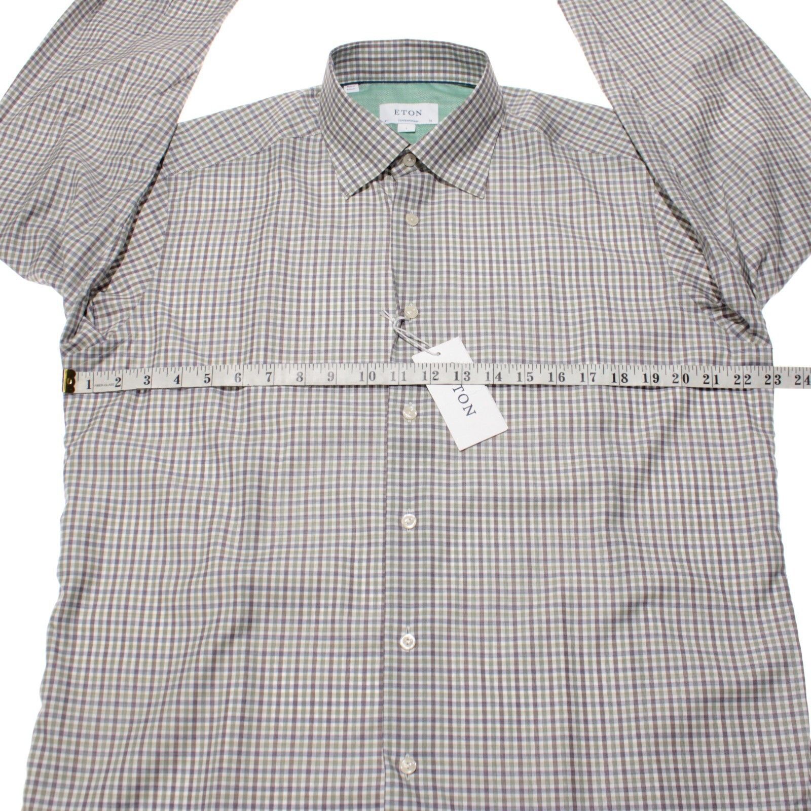Eton Eton New with tags Shirt Size L US In Green Size US L / EU 52-54 / 3 - 4 Thumbnail
