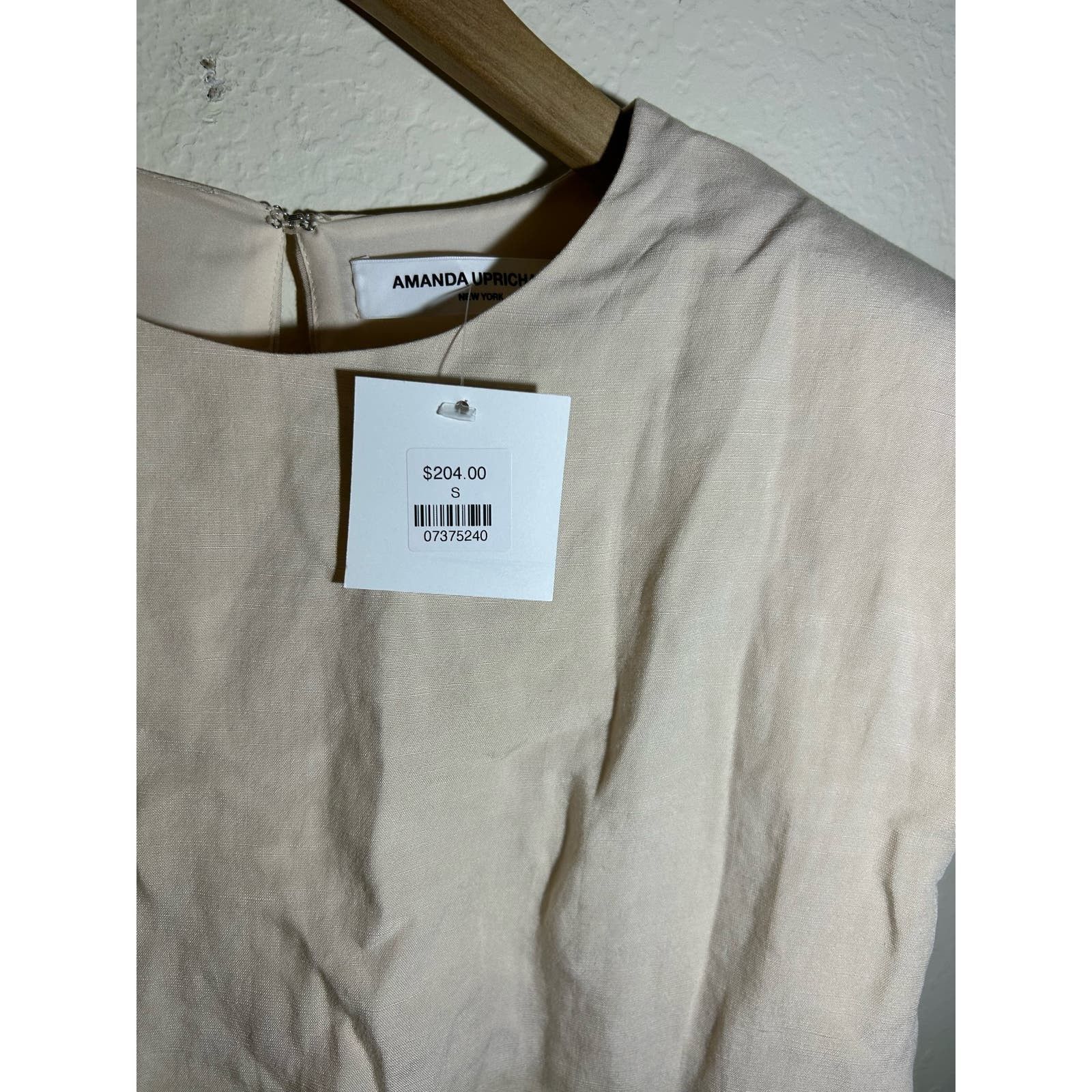 Amanda Uprichard Amanda Upruchard Beige Sleeveless Romper Size Small Size 27" / US 4 / IT 40 - 5 Thumbnail