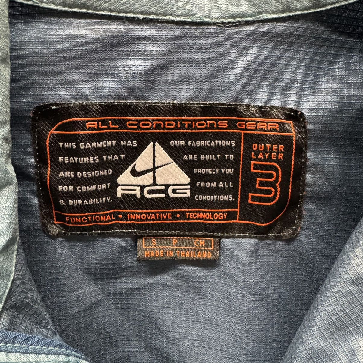 Nike ACG × Vintage Vintage Nike ACG Windbreaker 1/2 Zip Anorak Men S Packable Size US S / EU 44-46 / 1 - 10 Thumbnail
