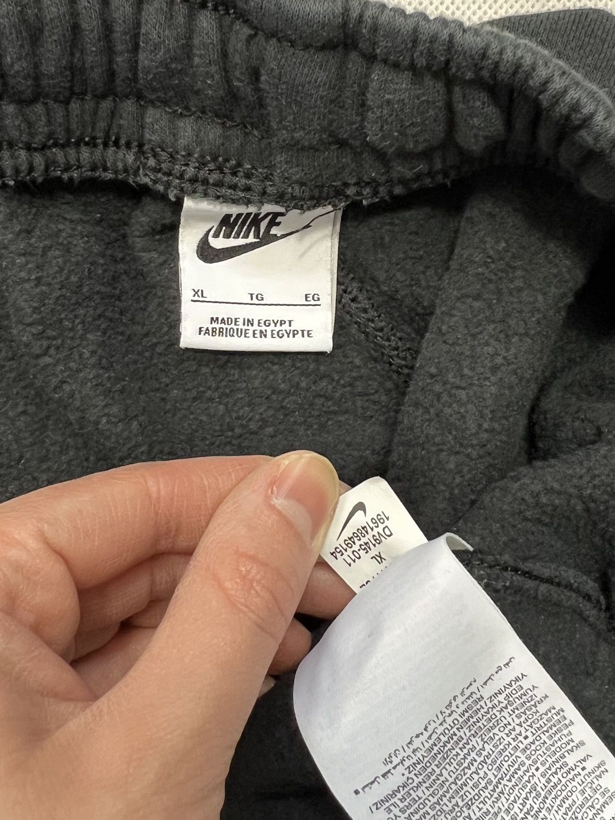 Nike Cargo Pants Nike Fleece 3D Black Size US XL / EU 56 / 4 - 3 Thumbnail