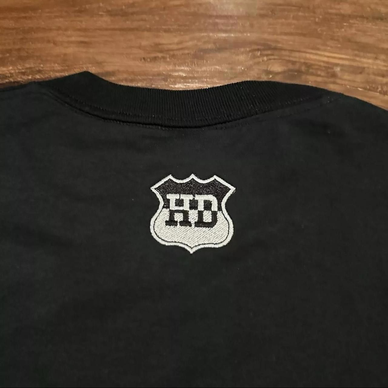 Designer Harley Davidson Parody Harleyville University black T-shirt Size US L / EU 52-54 / 3 - 7 Thumbnail