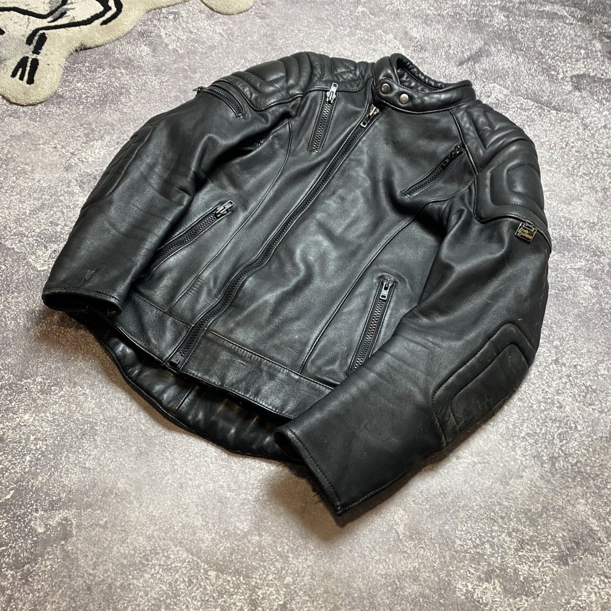Vintage Vintage Leather MOTO Rare motorbike 90’s Avantgarde jacket Size US XS / EU 42 / 0 - 3 Thumbnail