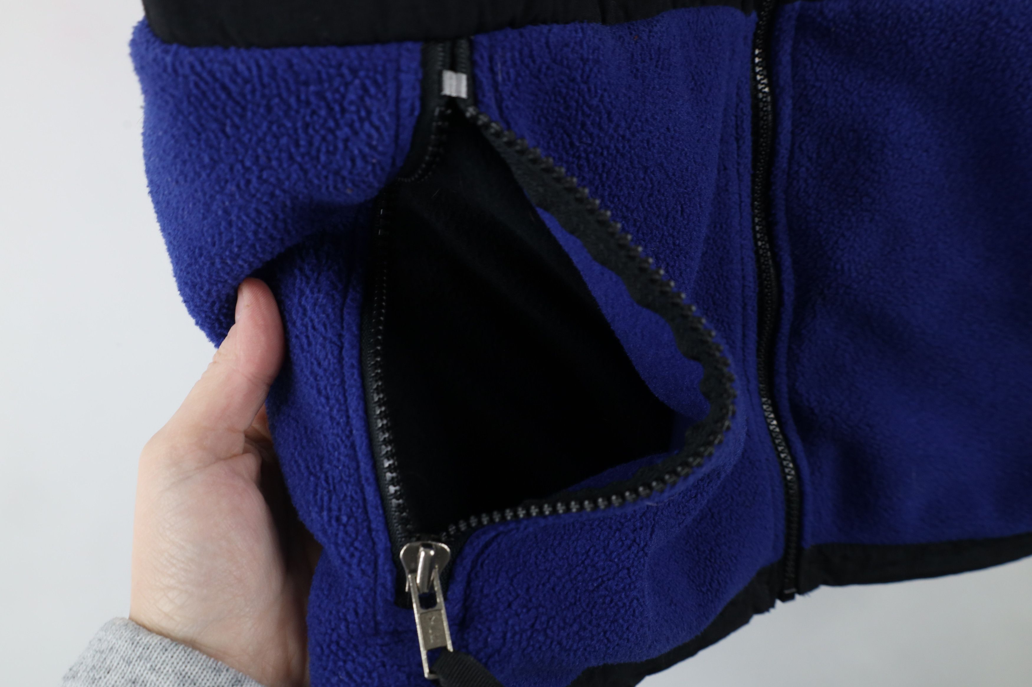 The North Face × Vintage Vintage 90s The North Face Full Zip Fleece Vest Jacket Size L / US 10 / IT 46 - 7 Thumbnail