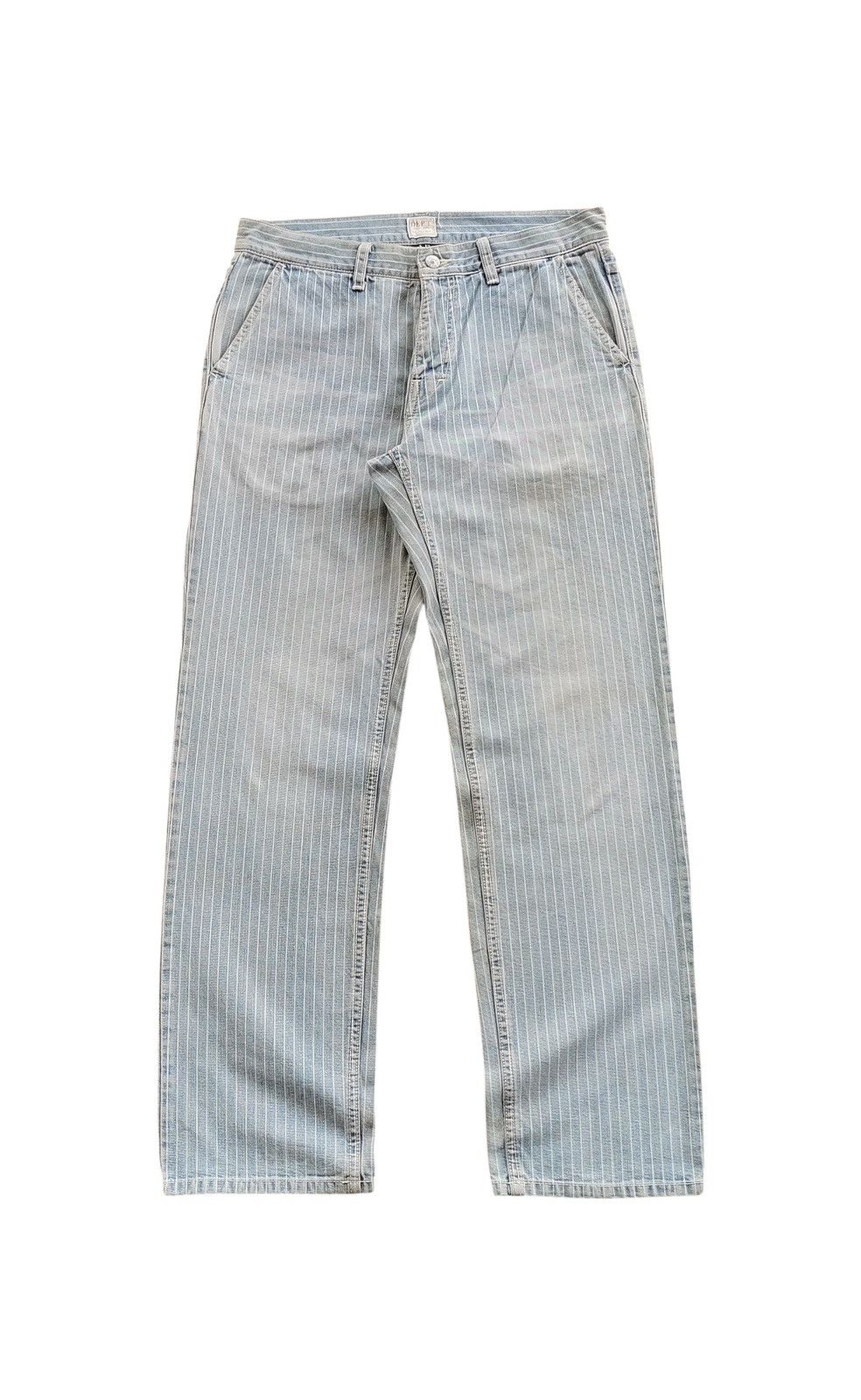 Japanese Brand Japanese Brand Dept Stripe Jeans Size US 32 / EU 48 - 1 Thumbnail
