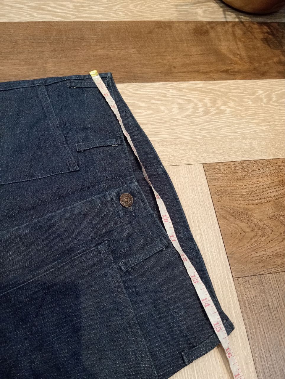 Visvim VISVIM VINTAGE DESIGN SELVEDGE BLUE DENIM FLARED PANTS Size US 31 - 12 Thumbnail