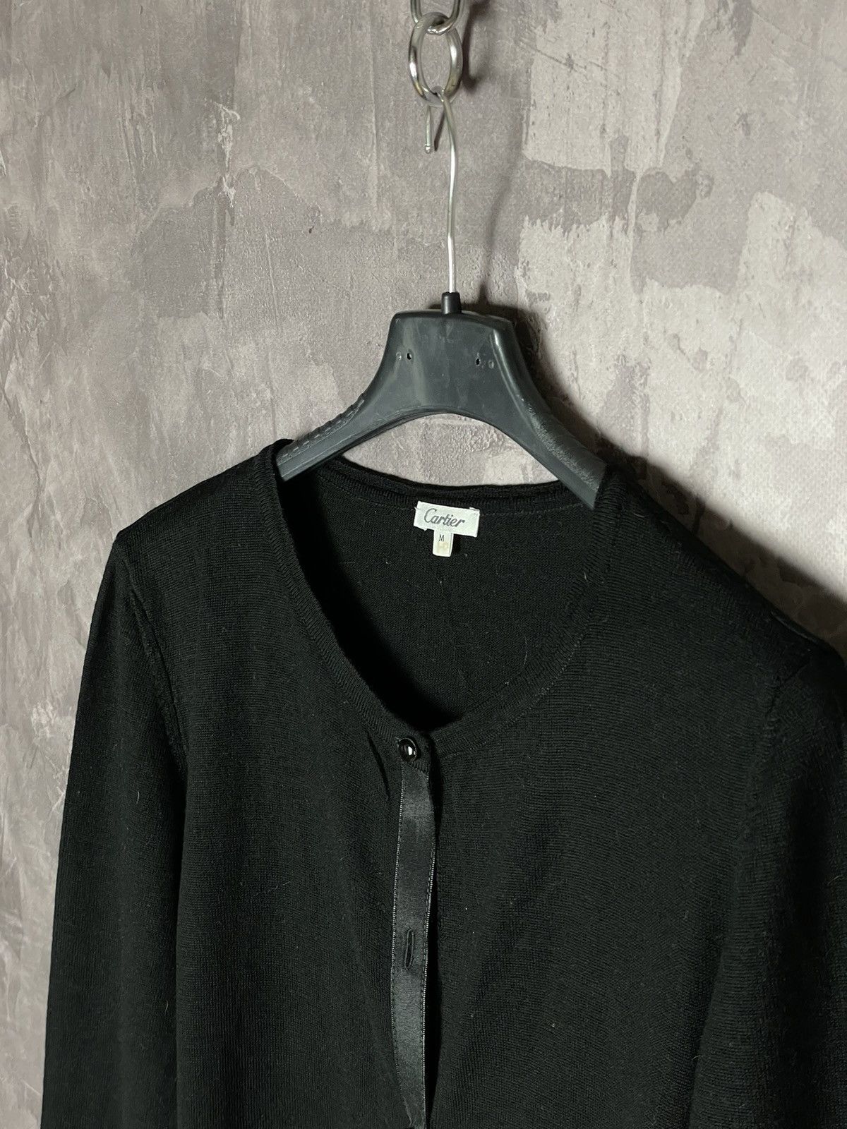 Cartier × Vintage Vintage Cartier knit cardigan Size M / US 6-8 / IT 42-44 - 5 Thumbnail