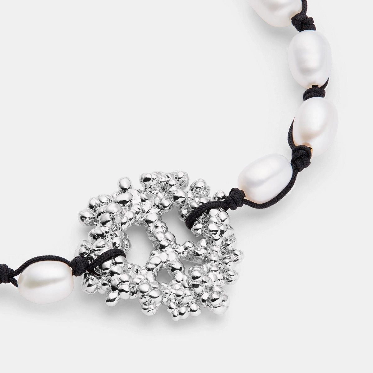 Dior o1w1db11024 Bracelets in Silver & Black Size ONE SIZE - 2 Thumbnail