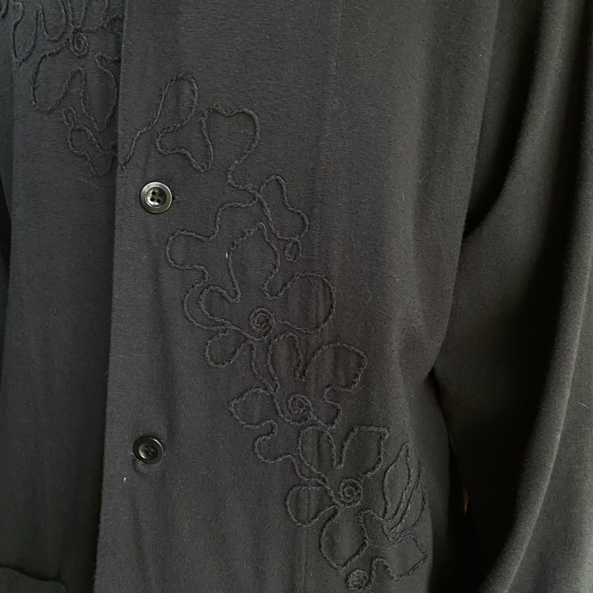 Yohji Yamamoto Y’s Oversize Embroidered Shirt Size US M / EU 48-50 / 2 - 8 Thumbnail