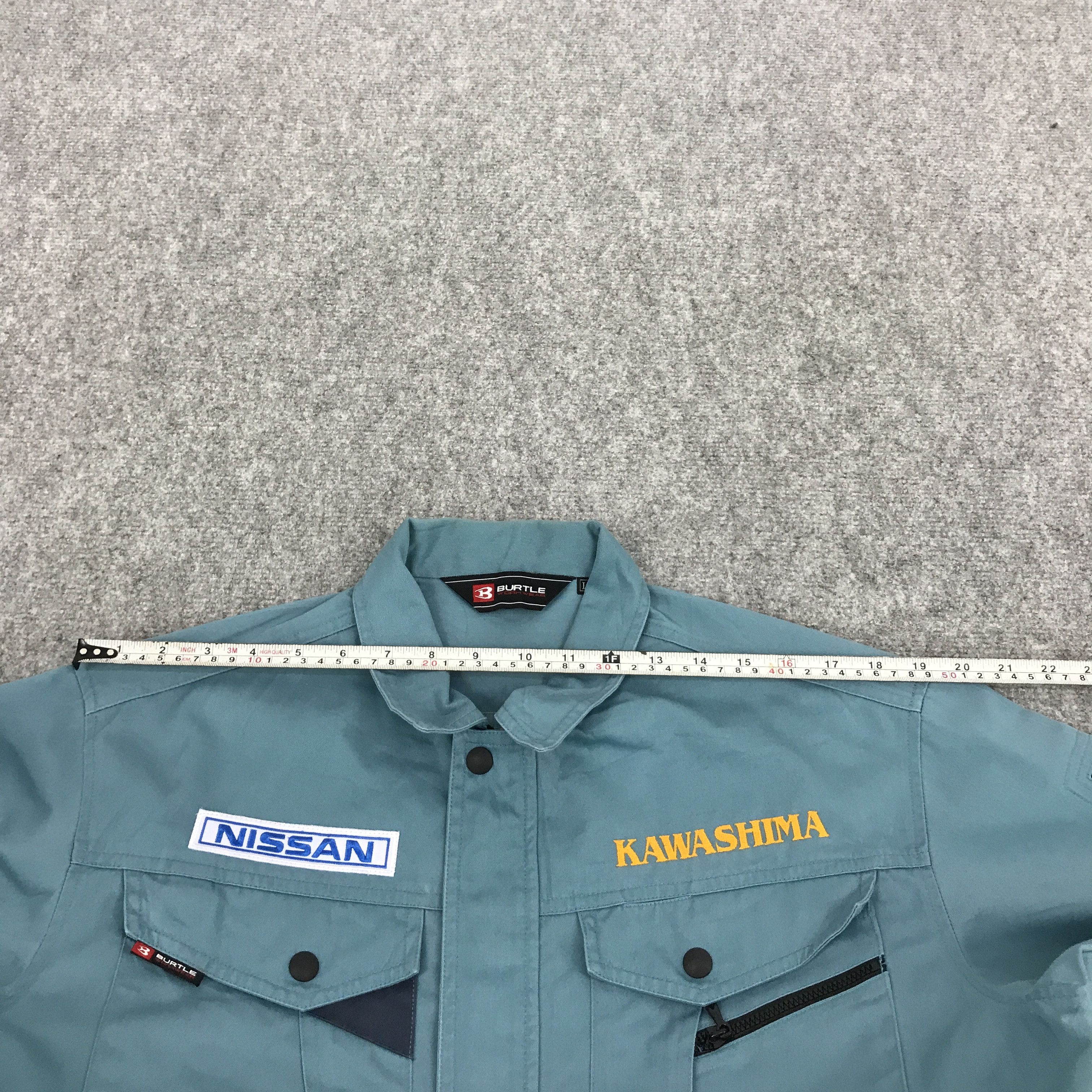 Gear for Sports × Japanese Brand VTG NISSAN RACING KAWASHIMA WORK UNIFORM JACKET Size US L / EU 52-54 / 3 - 12 Thumbnail