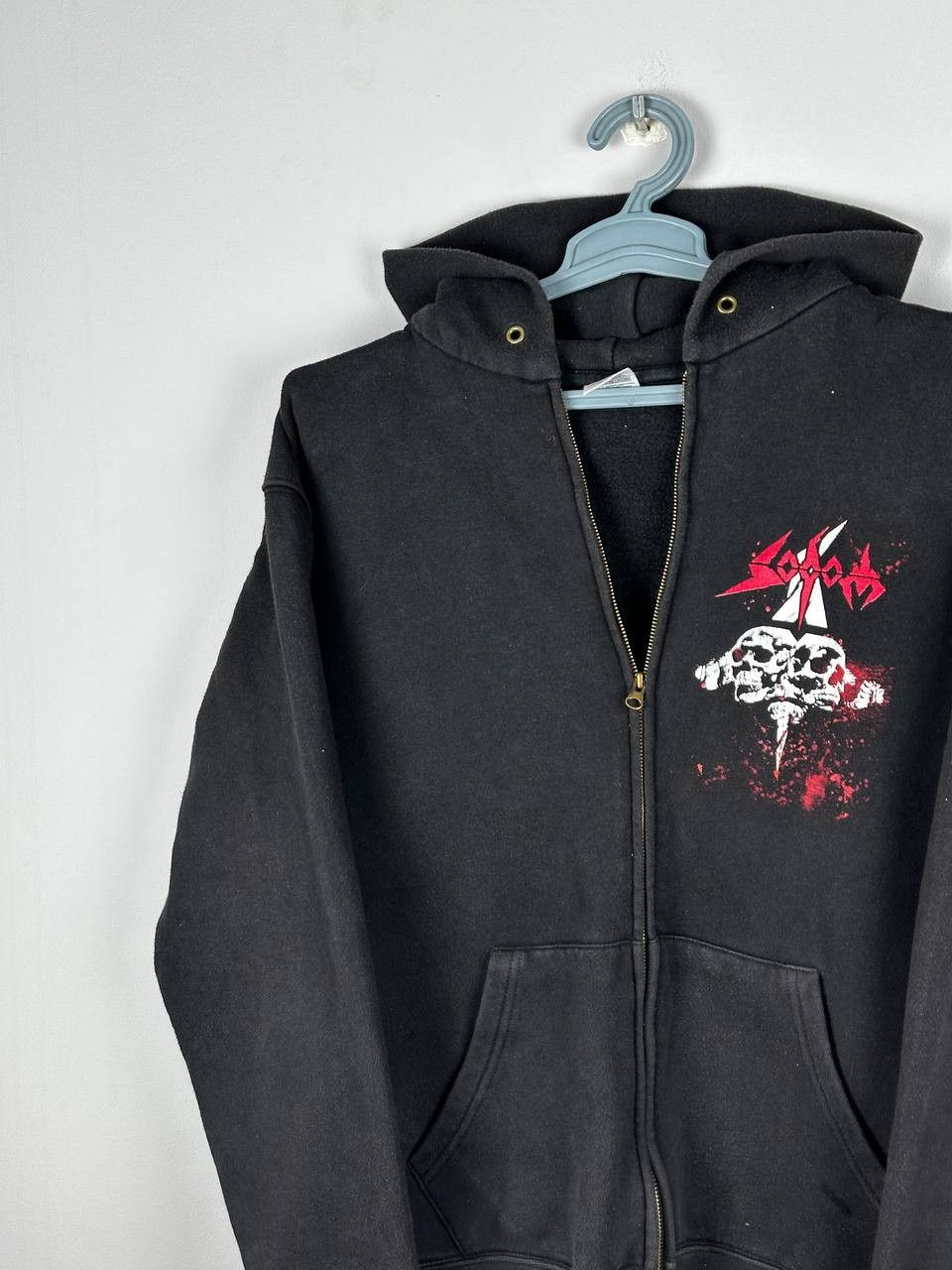 Band Tees Sodom Band In War And Peace Album Rock Zip Hoodie Size US M / EU 48-50 / 2 - 4 Thumbnail