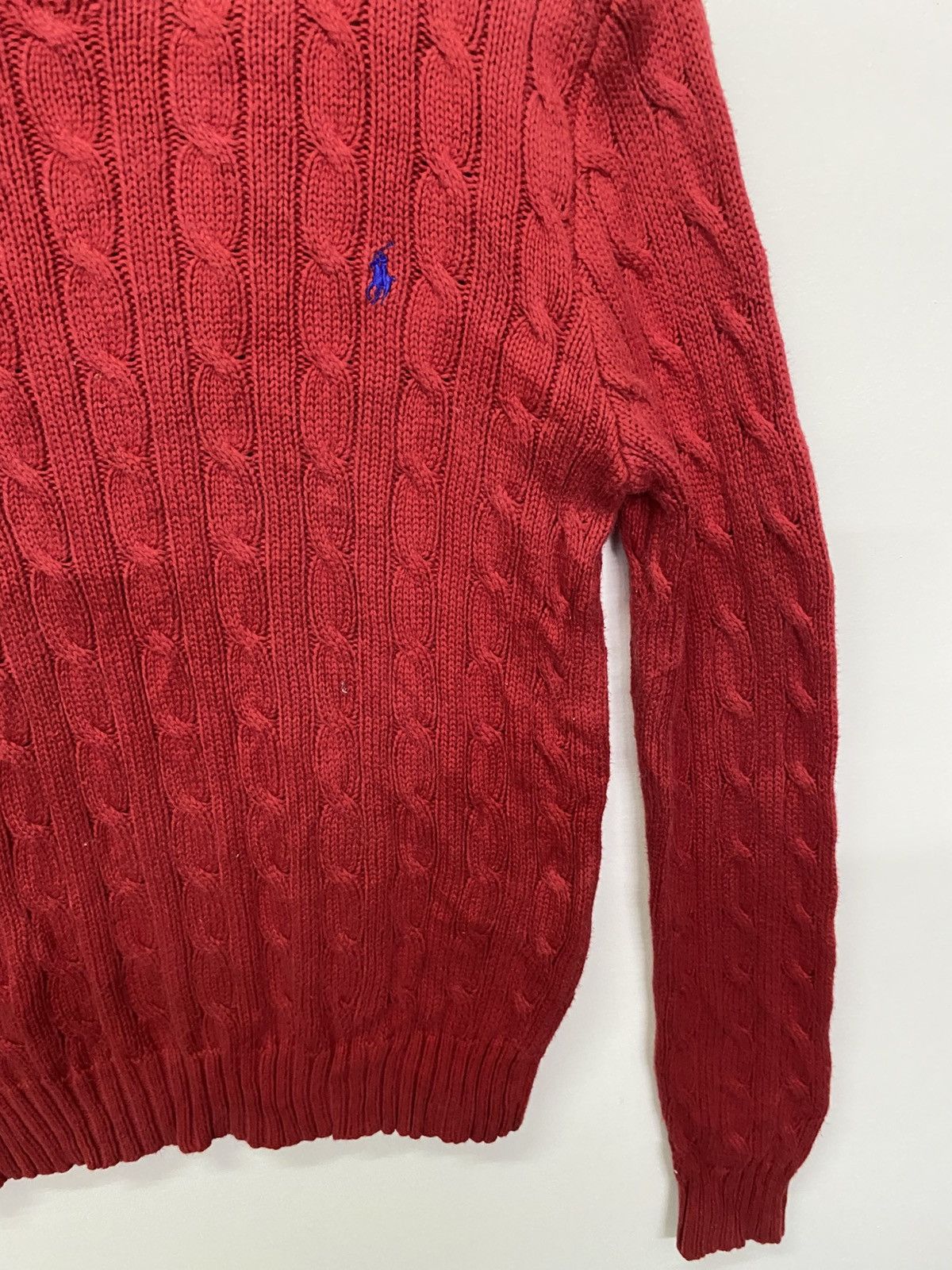 Ralph Lauren Ralph Lauren Small Logo Embroidery Knitwear Sweatshirt Size S / US 4 / IT 40 - 3 Thumbnail