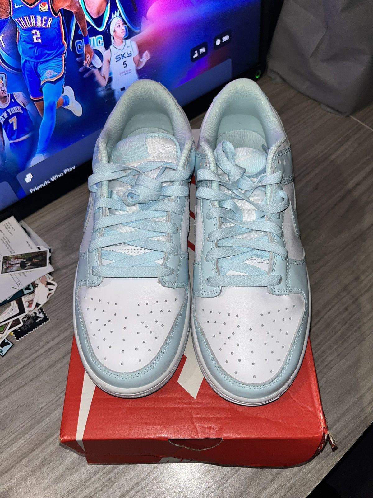 Nike dunk low glacier blue