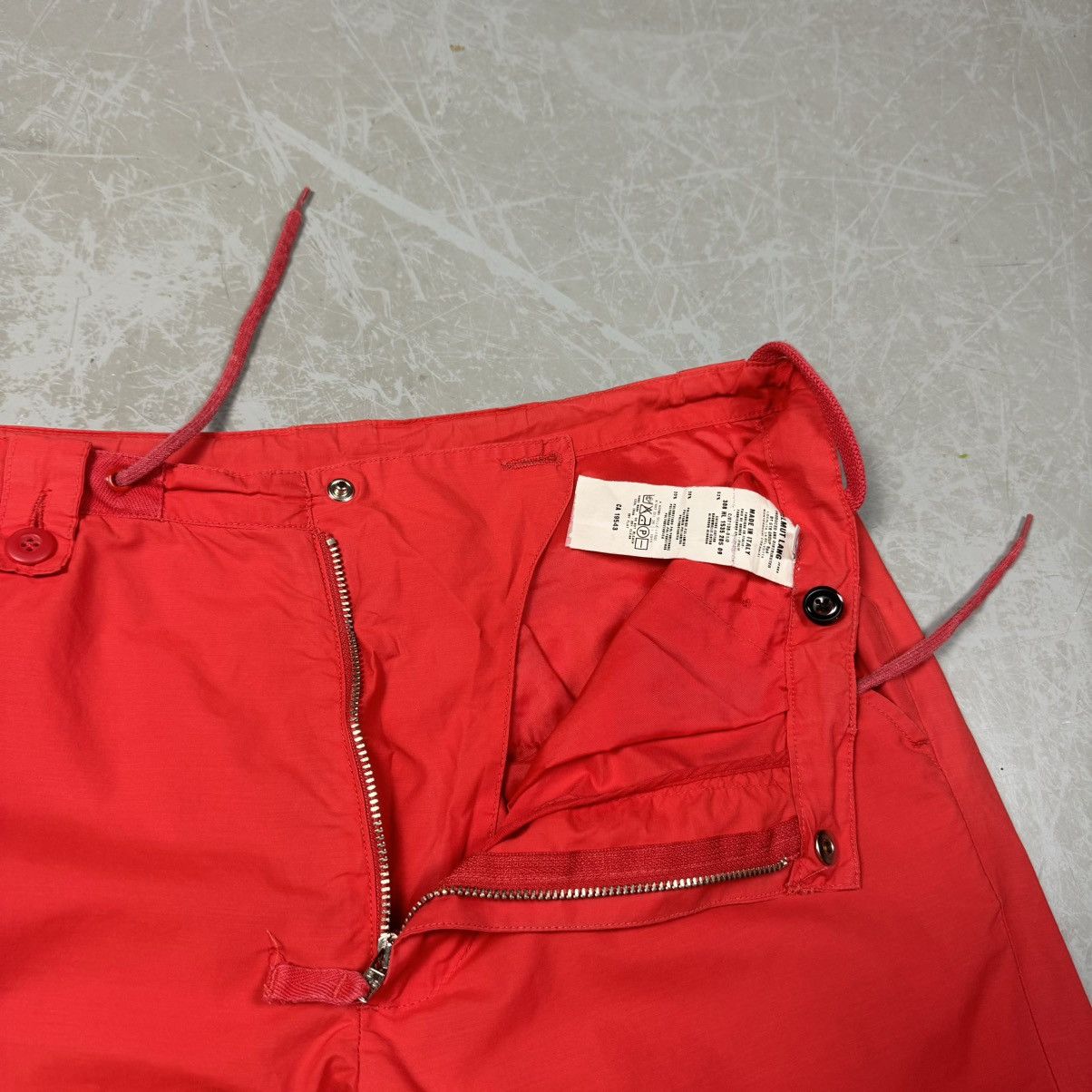 Helmut Lang S/S 2000 Helmut Lang Deep Orange Shorts Size US 30 / EU 46 - 6 Thumbnail