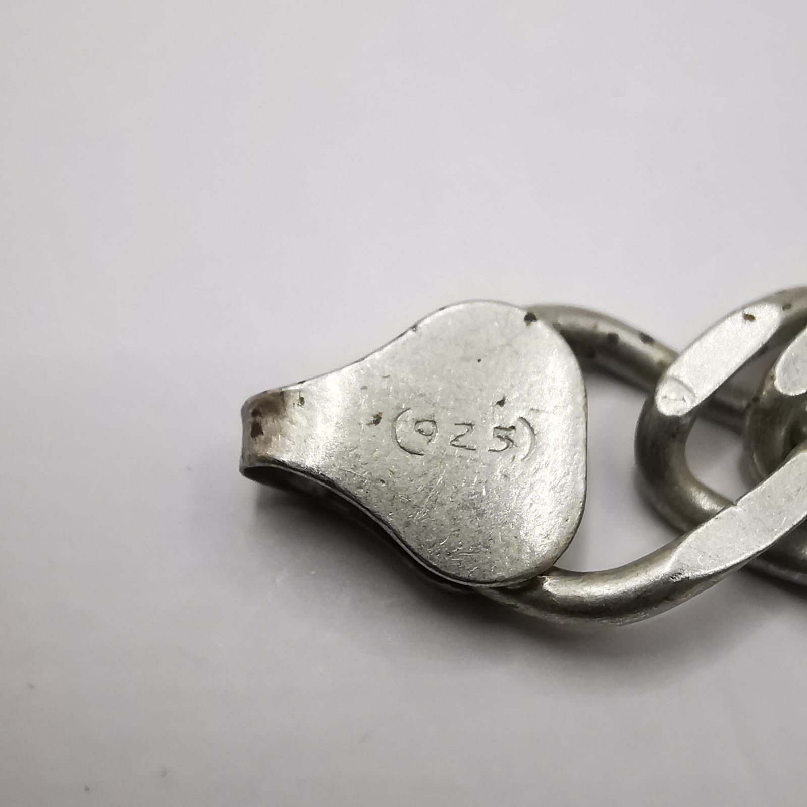 Sterling Silver Vintage Jewelry Chain, 925 Sterling Silver, Signed 42,40g Size ONE SIZE - 5 Thumbnail