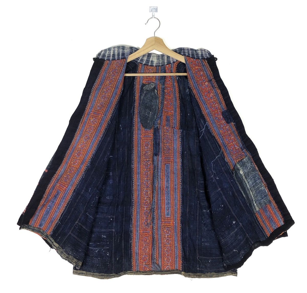 VINTAGE BOHO STYLE EMBROIDERY PATCHWORK HANDMADE JACKET