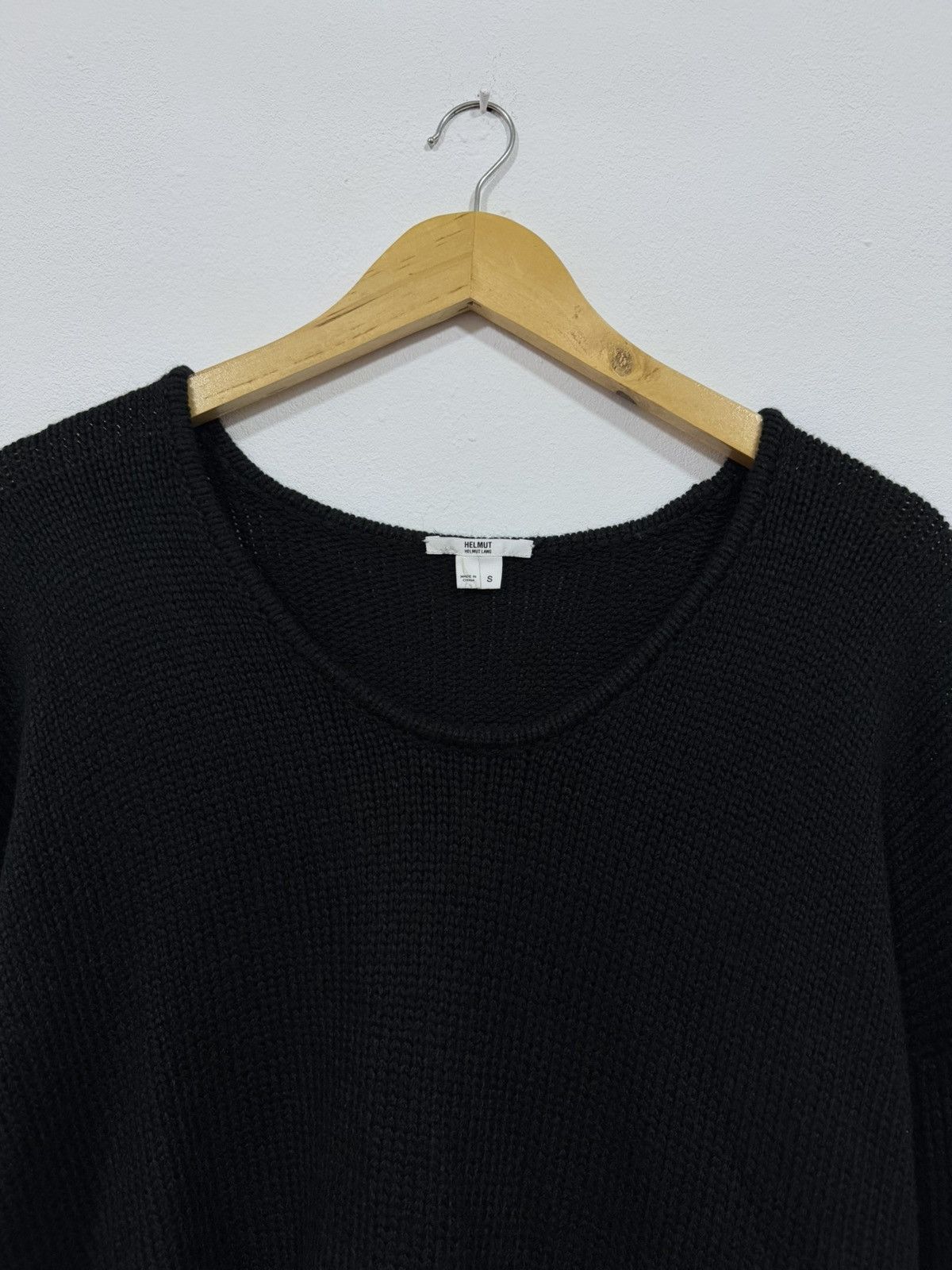 Helmut Lang Karl Helmut Asymmetrical Knit Sweater Size S / US 4 / IT 40 - 3 Thumbnail