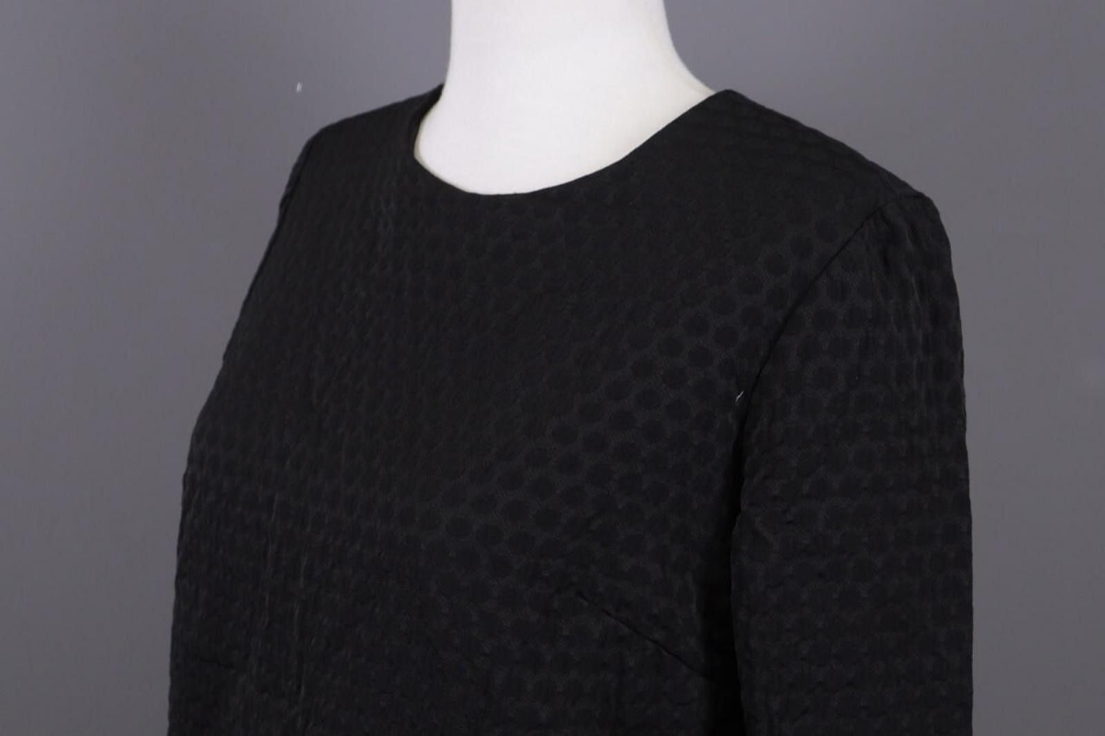 Marimekko Marimekko Wautsi Black Printed A-Line Dress Size 40 Size M / US 6-8 / IT 42-44 - 8 Thumbnail