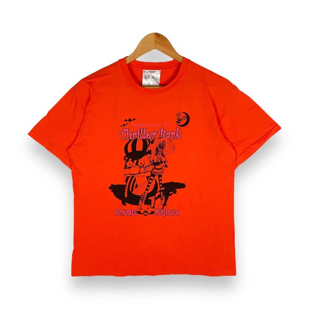 Anime ONE PIECE PERONA & KUMASE THRILLER BARK ARC ANIME TEE Size US M / EU 48-50 / 2 - 1 Thumbnail
