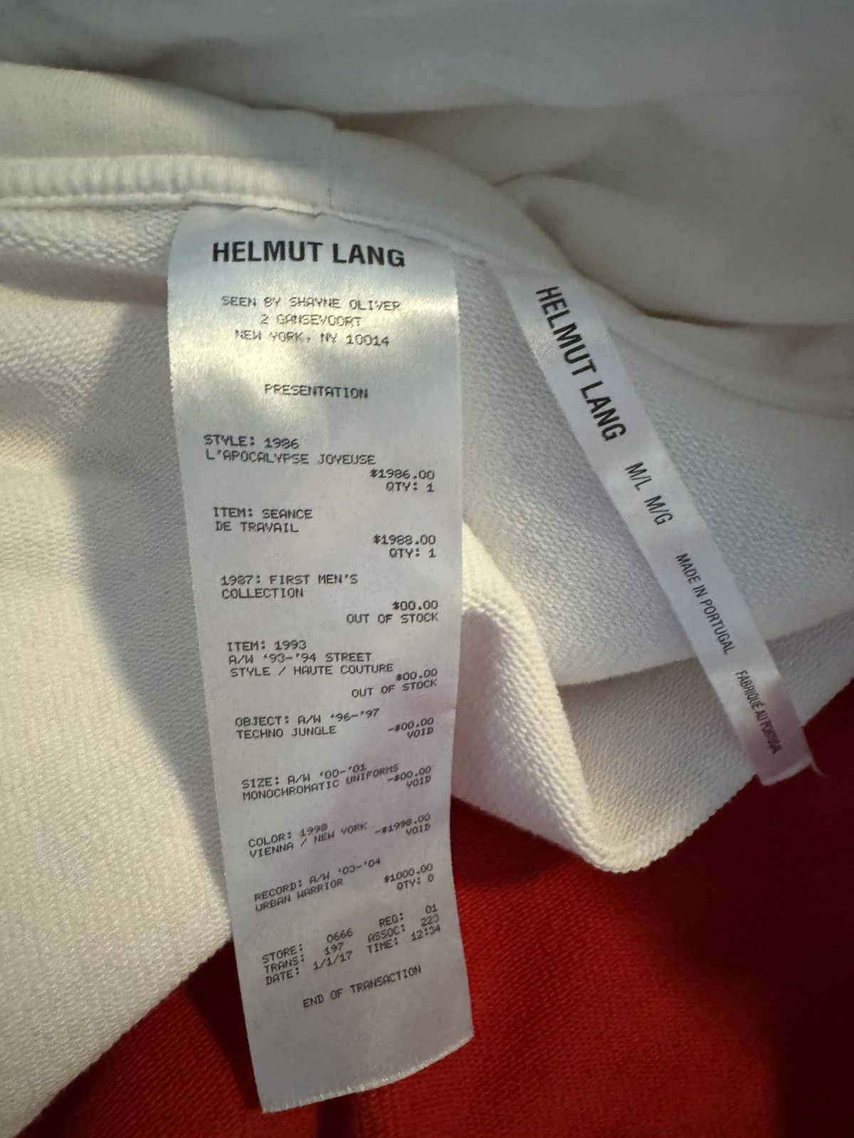 Helmut Lang Helmut Lang seen by Shayne Oliver Hoodie Size US L / EU 52-54 / 3 - 7 Thumbnail