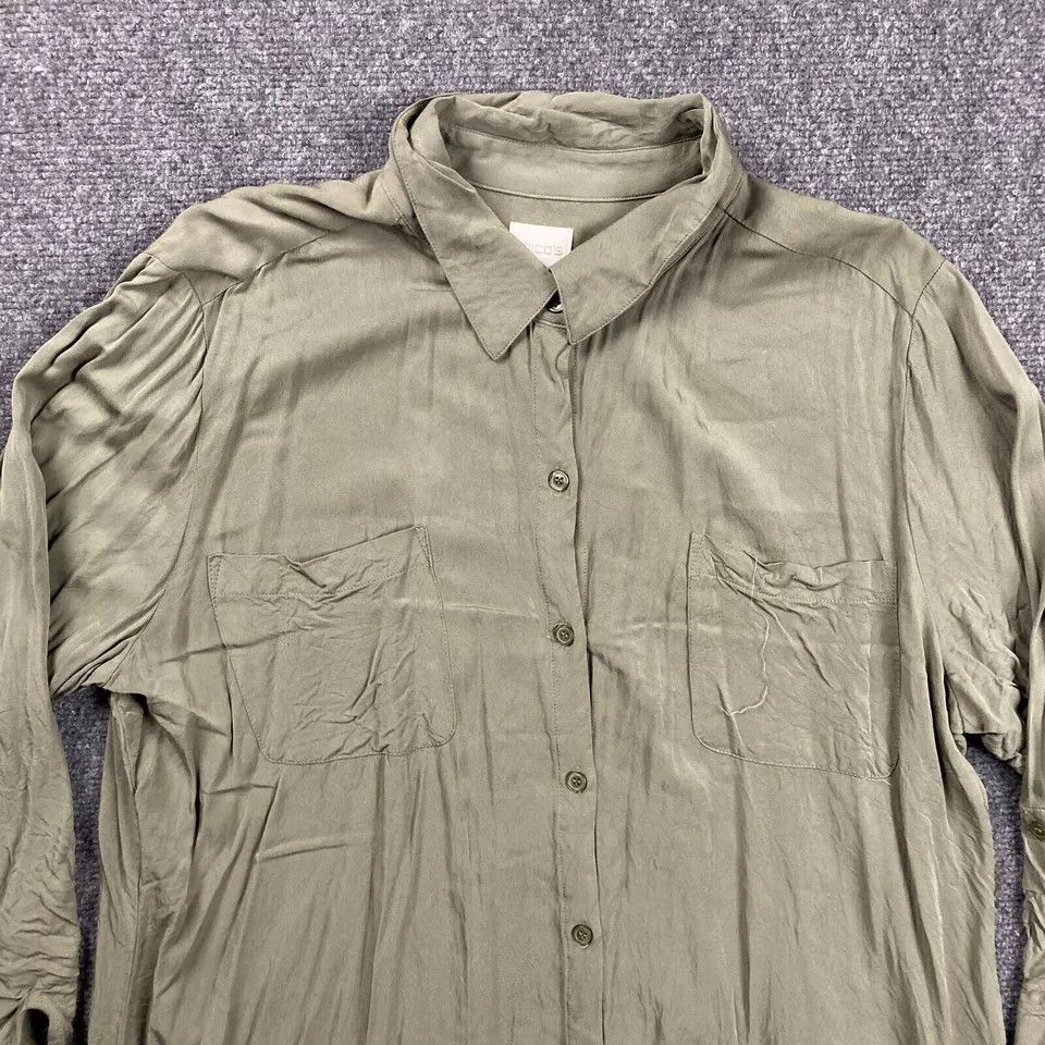 Chicos Chico's Top Womens Size 3 Button Up Front Long Sleeve Size ONE SIZE - 2 Thumbnail