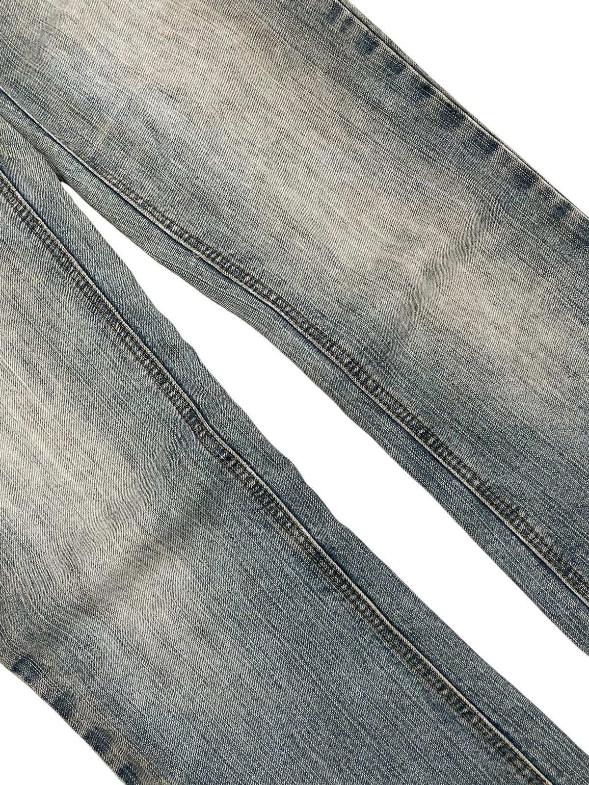 JNCO × Southpole Southpole Embroidery Flare Muddy Rusty Y2K Denim Size US 29 - 4 Thumbnail