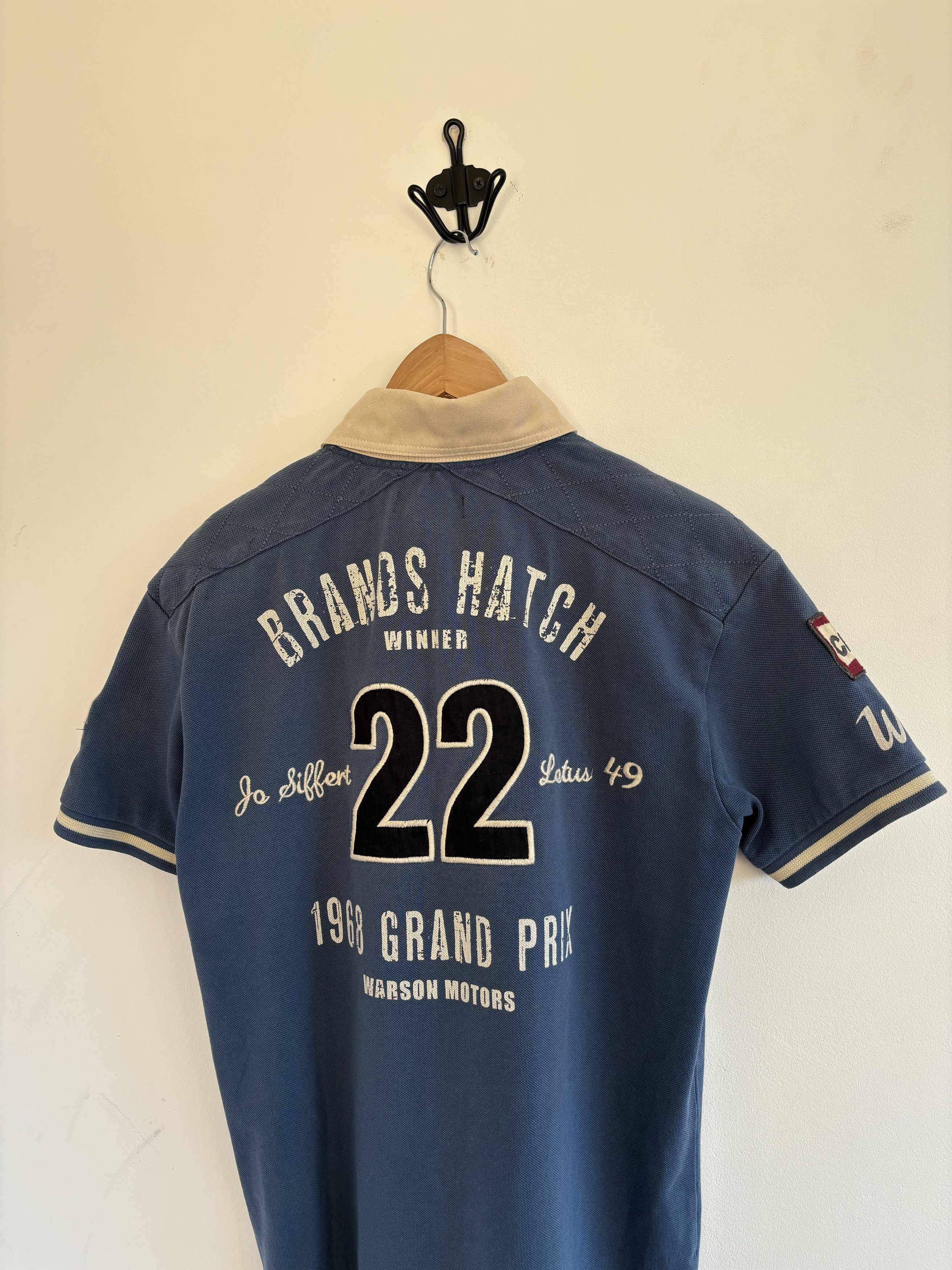 Vintage Warson Motors Polo Siffert Brands Hatch Blue Size US S / EU 44-46 / 1 - 7 Thumbnail