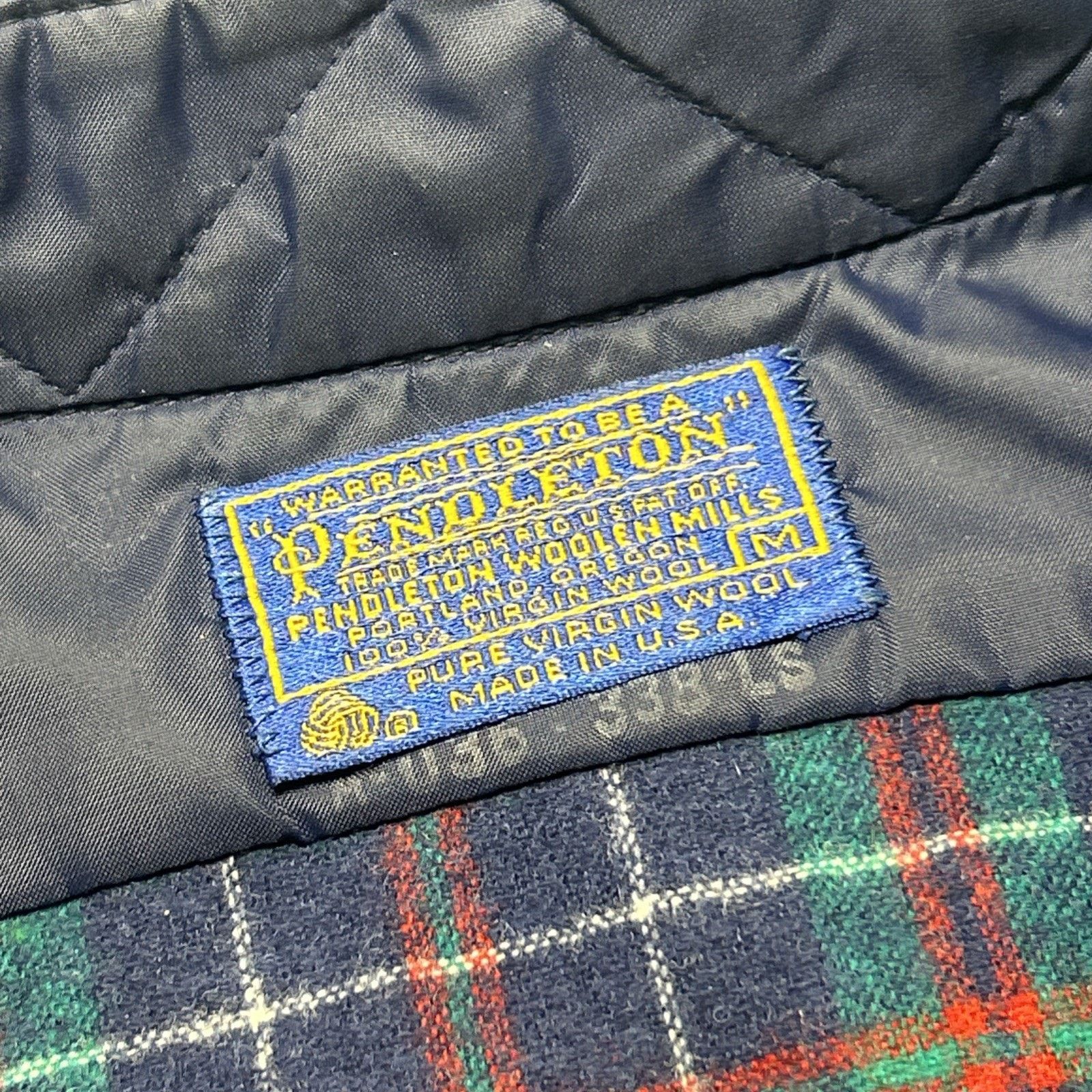 Pendleton 1960s USA Pendleton Wool Flannel Shirt Men Medium Shetand Size US M / EU 48-50 / 2 - 2 Thumbnail