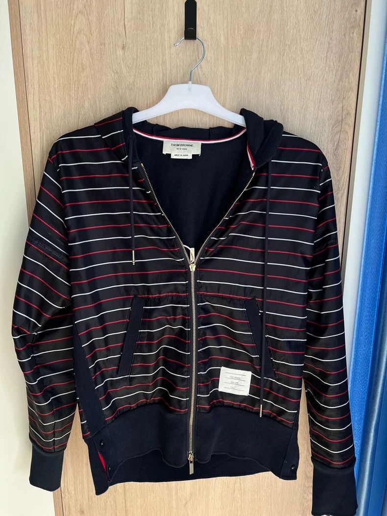 Thom Browne Thom Browne Size 2 Old money-style hooded jacket 2503-Nex Size M / US 6-8 / IT 42-44 - 1 Thumbnail