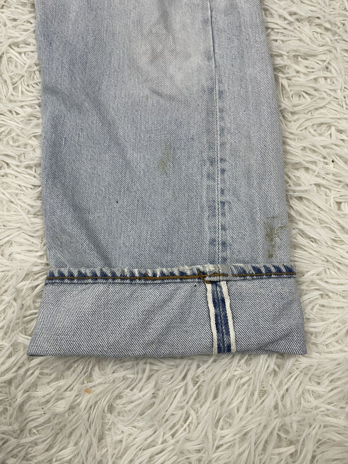 Levi's Vintage Levis 501 Denim Selfedge Pants Button No 524 Size US 28 / EU 44 - 7 Thumbnail