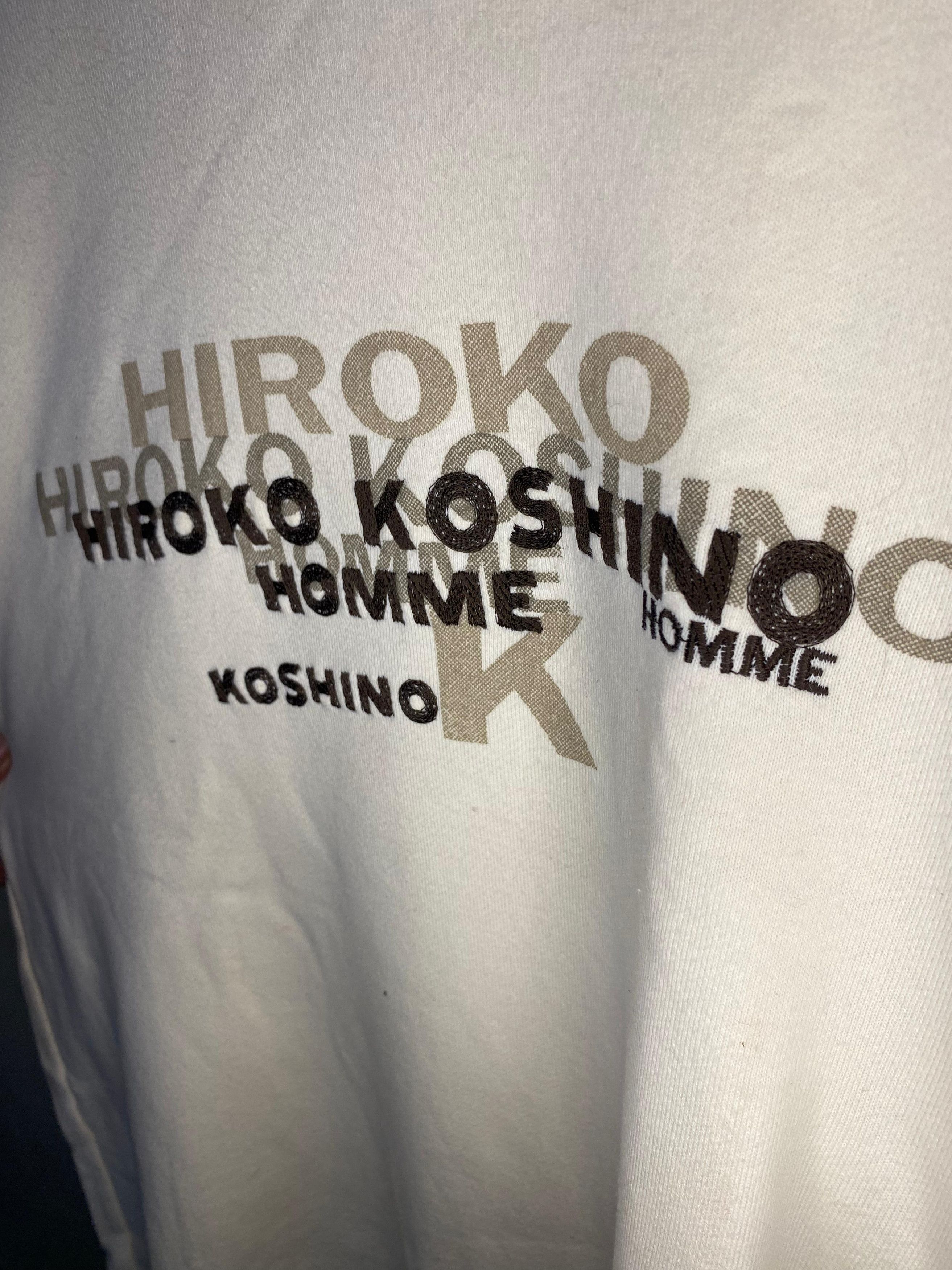 Hiroko Koshino Homme Hiroko Koshino Sweatshirt Beige Color Size US M / EU 48-50 / 2 - 3 Thumbnail