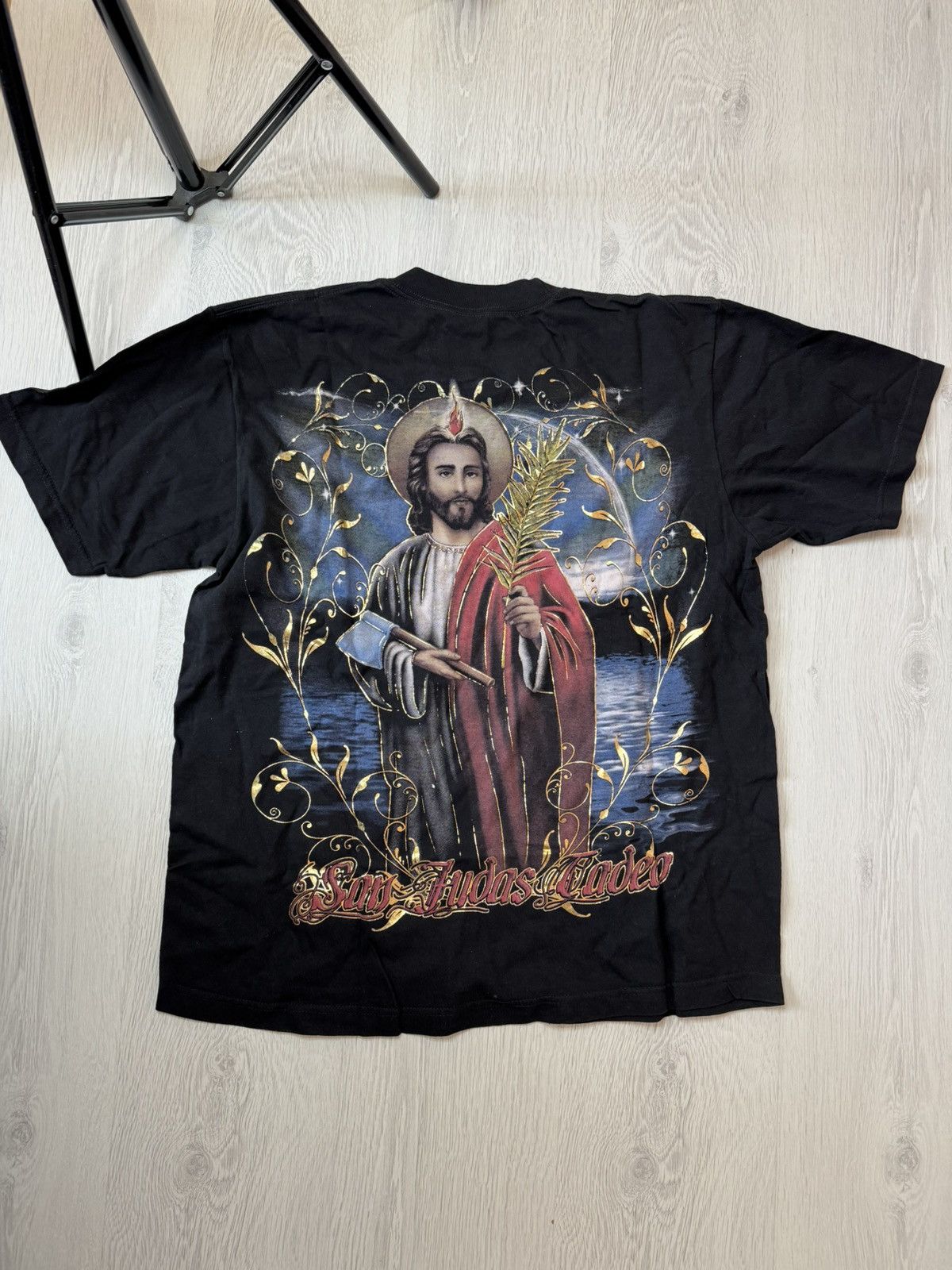 Vintage Vintage Rare 90’s San Judas Tadeo Mexican Bootleg Size US M / EU 48-50 / 2 - 5 Thumbnail
