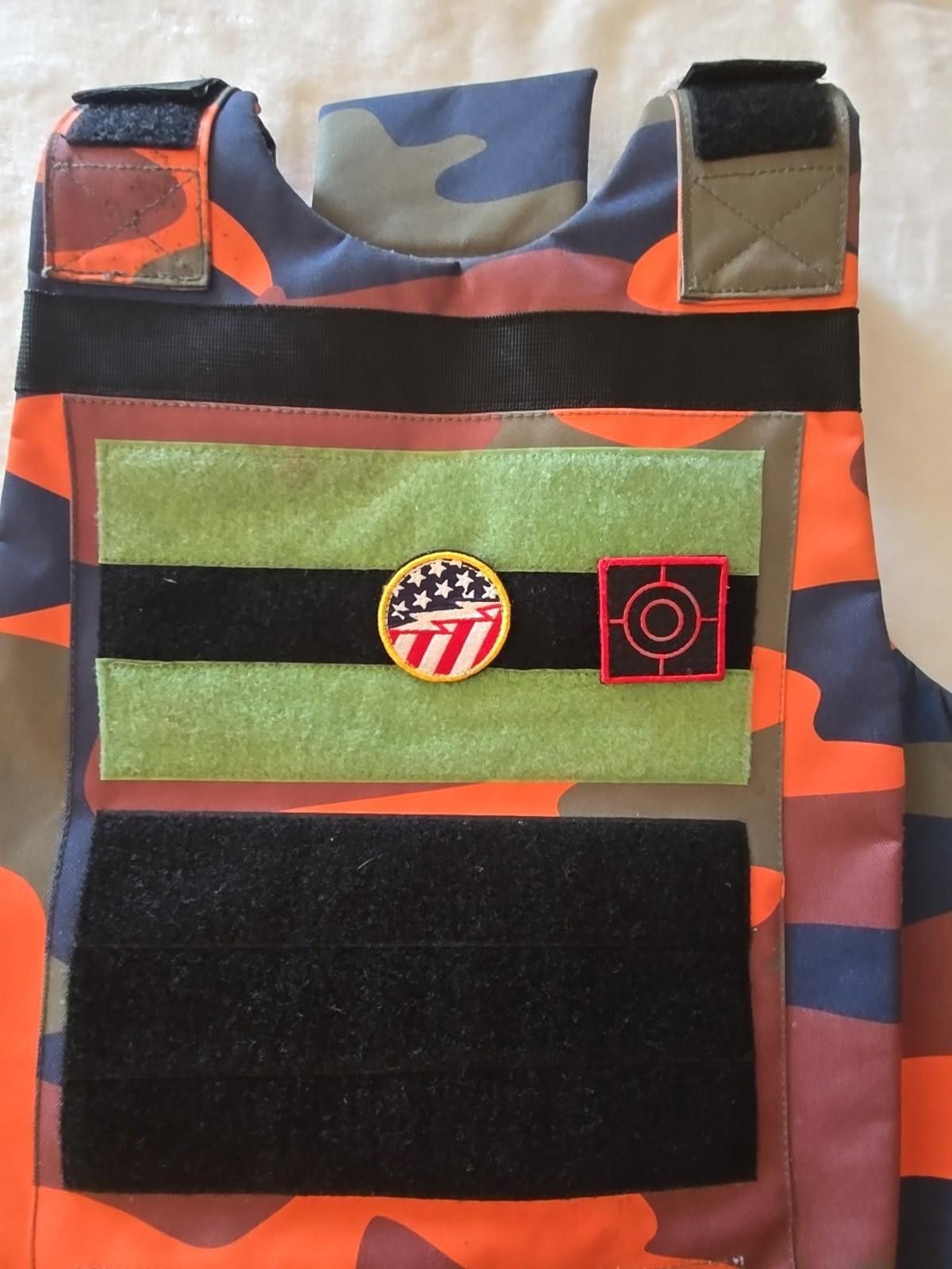 Other BKYS Tactical Squad Vest Regular Camo Rules Skull 2 Patches Size US S / EU 44-46 / 1 - 3 Thumbnail