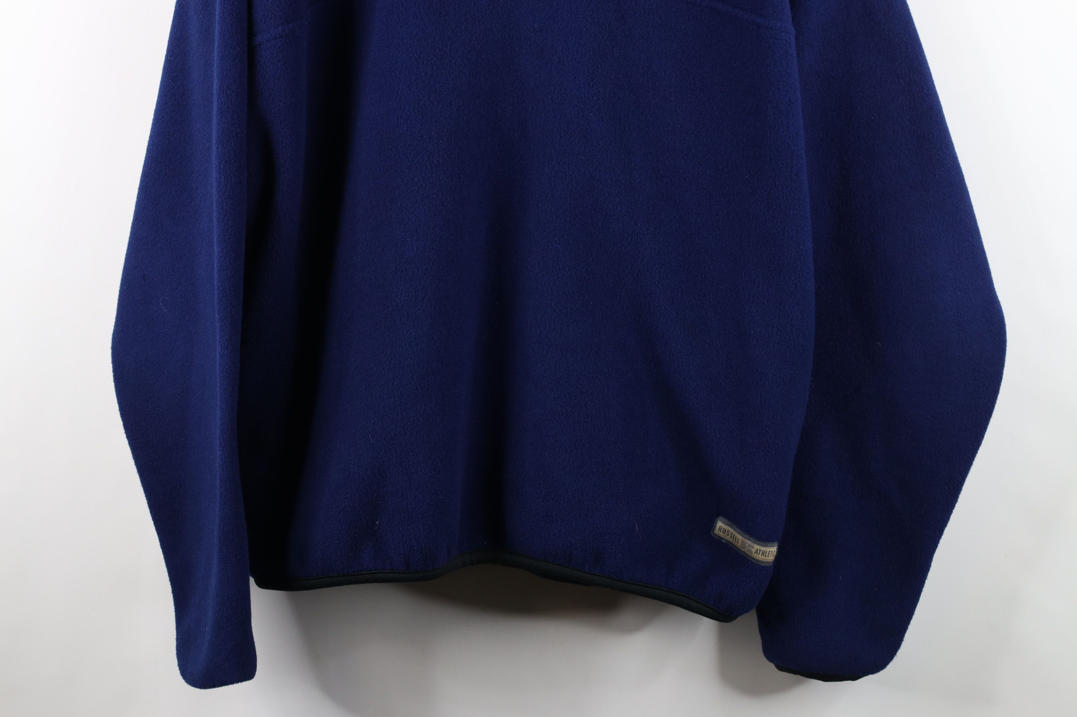 Russell Athletic Vintage 90s Russell Athletic Fleece Pullover Sweater USA Size US XL / EU 56 / 4 - 3 Thumbnail