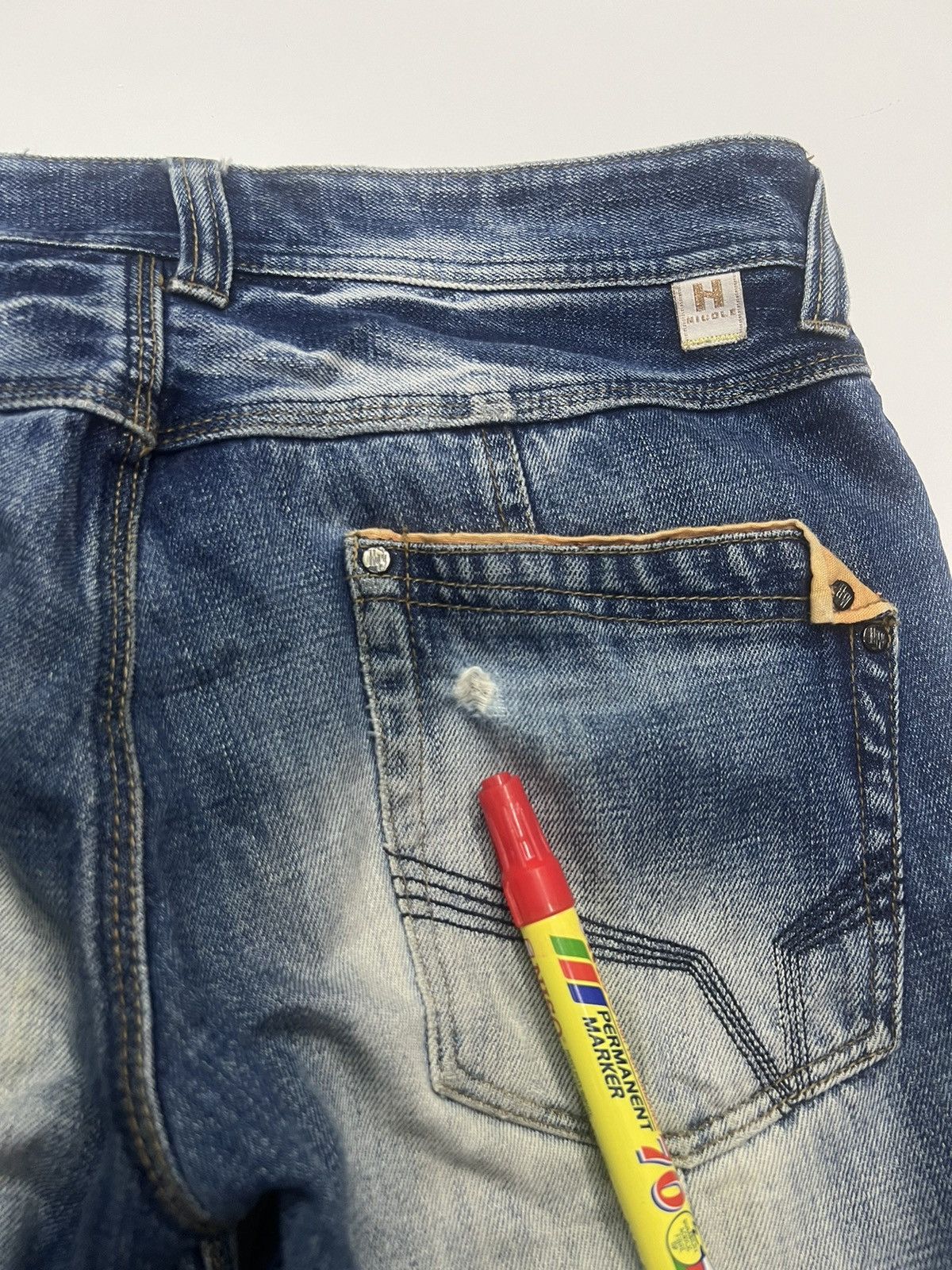 HIDEAWAYS × Japanese Brand HIDEAWAYS NICOLE DENIM SIZE 32 Size US 32 / EU 48 - 9 Thumbnail