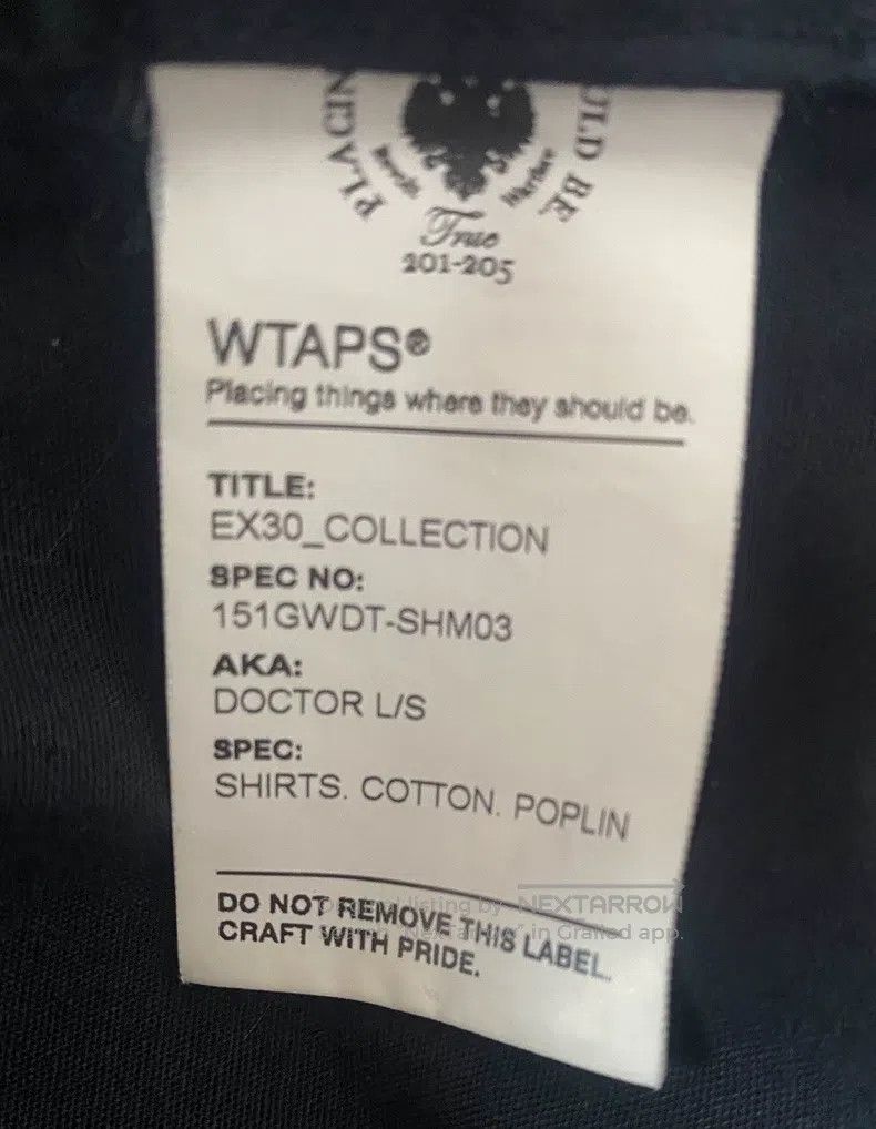 Wtaps Wtaps Long-sleeve Shirt Size US M / EU 48-50 / 2 - 6 Thumbnail