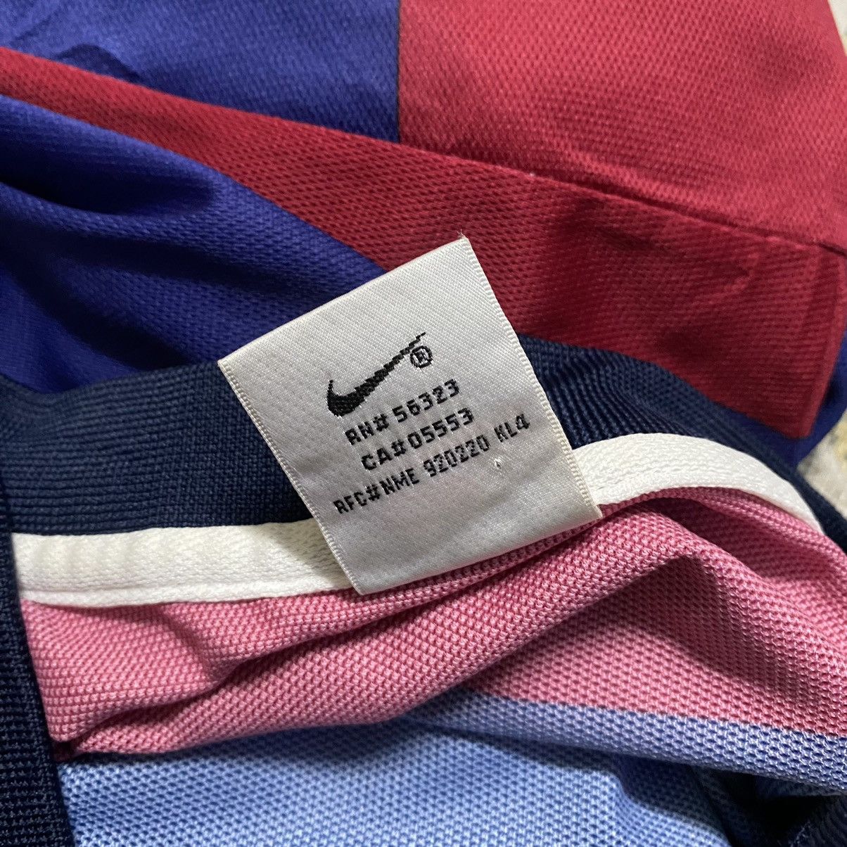 Vintage Vintage Fc Barcelona Jersey Home 1998 Size US L / EU 52-54 / 3 - 15 Thumbnail