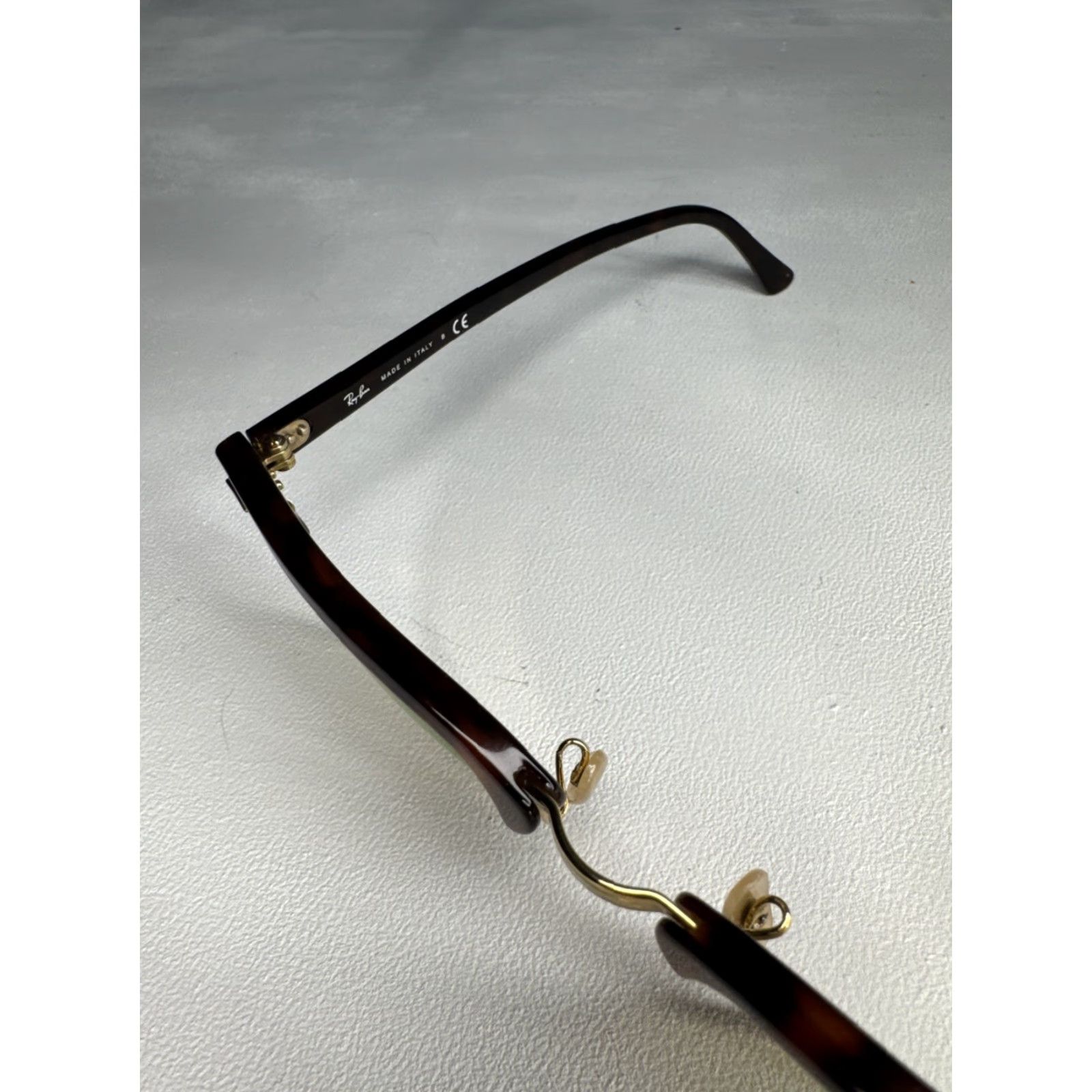 Vintage Ray Ban Clubmaster Sunglasses RB3016 Frames Only Tortise Frames Italy Unisex Adults Brown Frames Only RB3016 Clubmaster Sunglasses Size ONE SIZE - 6 Thumbnail
