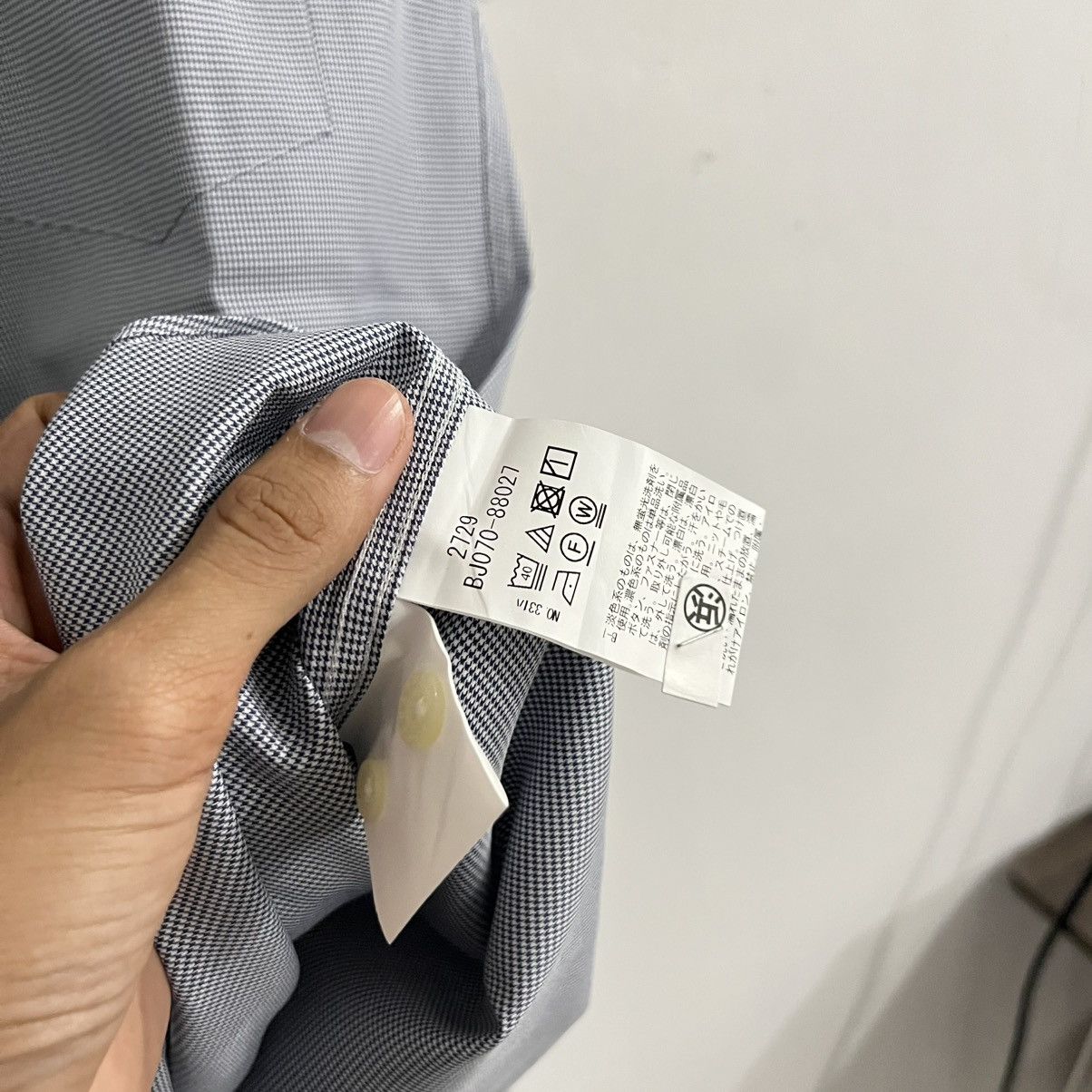 Japanese Brand Takeo Kikuchi - Formal Slim Shirt Size US M / EU 48-50 / 2 - 6 Thumbnail
