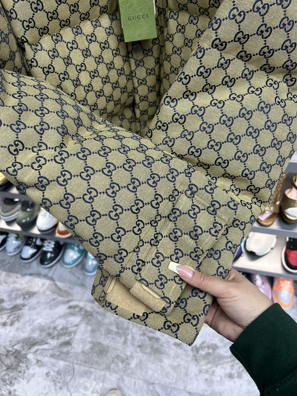 Gucci Gucci GG Canvas Puffer Jacket Size US XL / EU 56 / 4 - 6 Thumbnail
