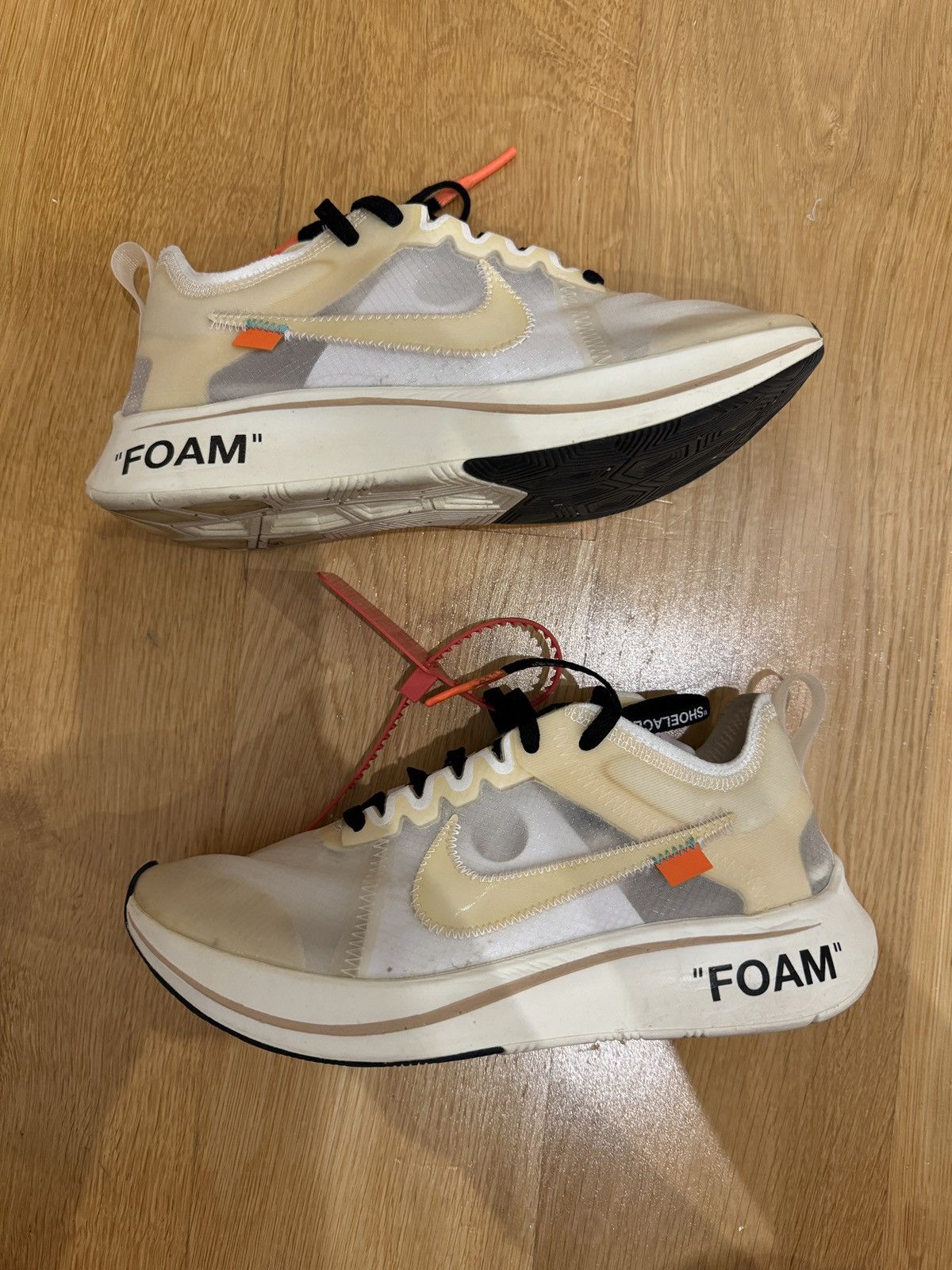 Nike × Off-White Nike Off White Zoom Fly: The 10 Size US 6.5 / EU 39-40 - 2 Thumbnail