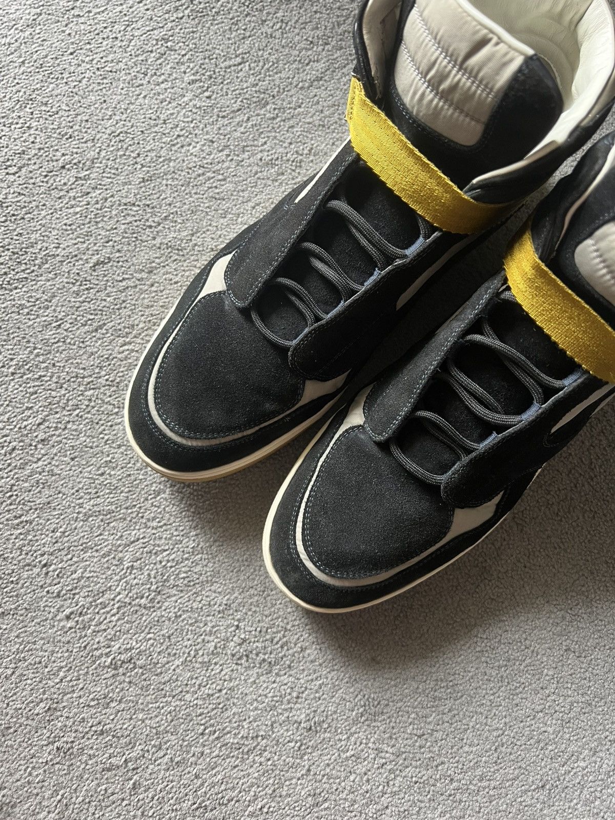 Louis Vuitton Louis Vuitton Slipstream Suede and Nylon High Top Sneakers Size US 9.5 / EU 42-43 - 4 Thumbnail