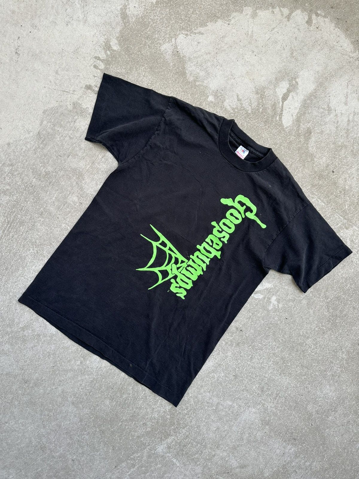 Vintage Vintage 90s Goosebumps Boo Dude Halloween Horror T-Shirt Tee Size US M / EU 48-50 / 2 - 2 Thumbnail