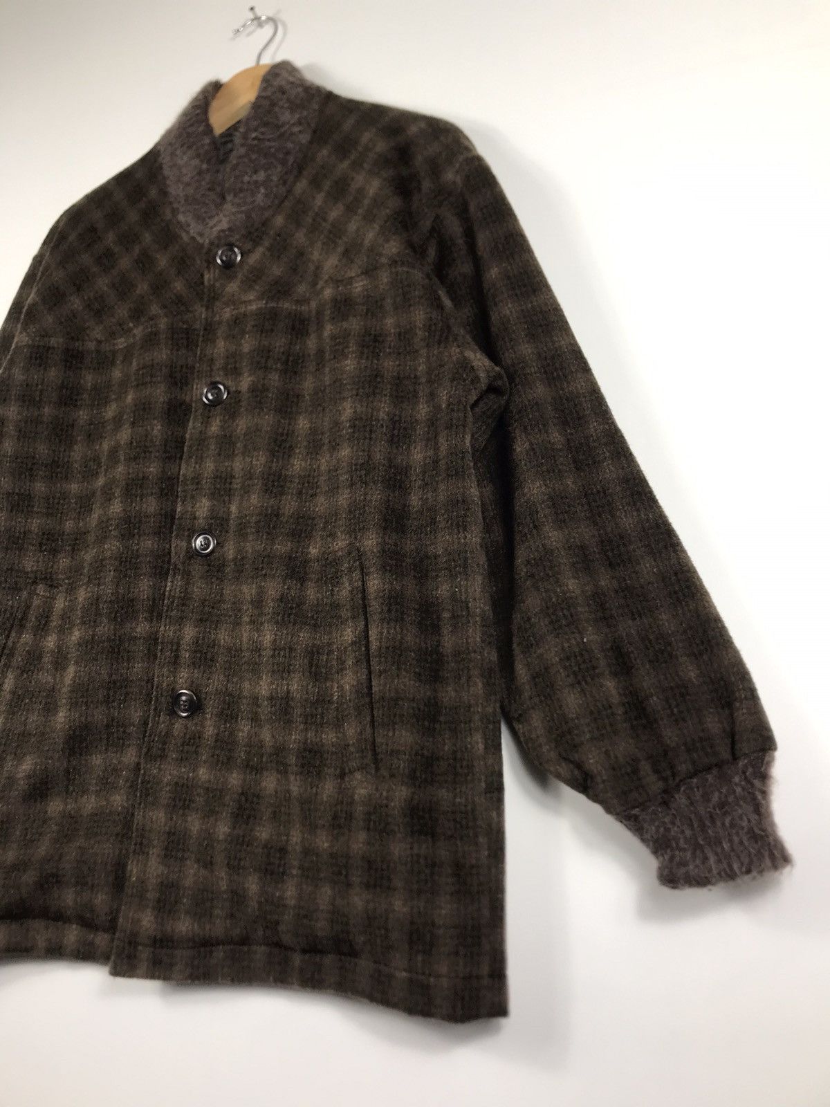 Japanese Brand ⚡️Vintage Wool Button Jacket Size US L / EU 52-54 / 3 - 3 Thumbnail