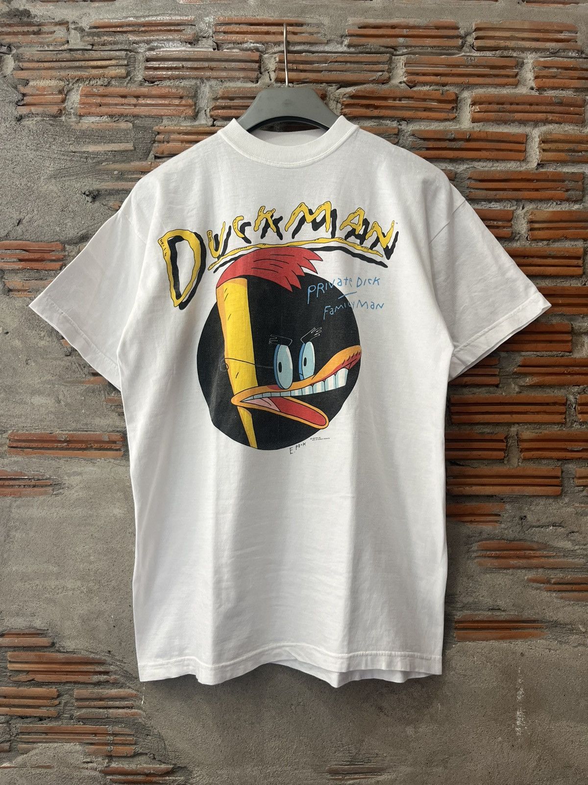 Arts & Science Vintage DUCK MAN Private Dick Family Man 1994’s USA Network Size US L / EU 52-54 / 3 - 2 Thumbnail