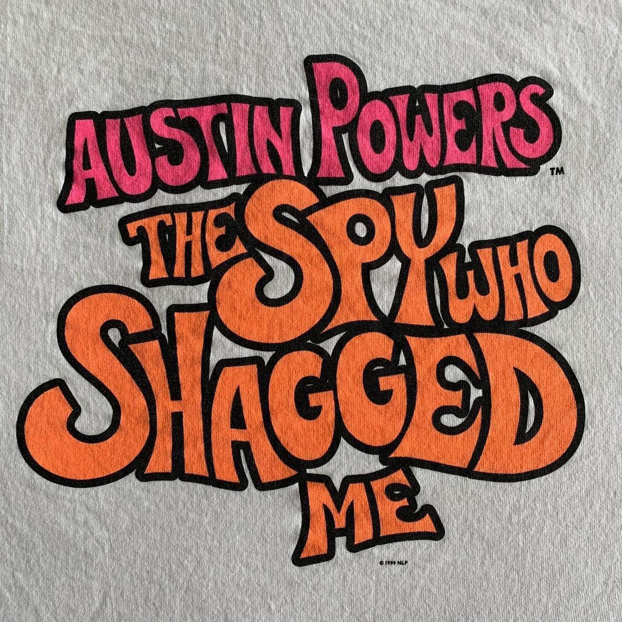 Fruit Of The Loom × Vintage Vintage 90s Austin Powers Movie Tee Medium Comedy Mike Myers Size US M / EU 48-50 / 2 - 3 Thumbnail
