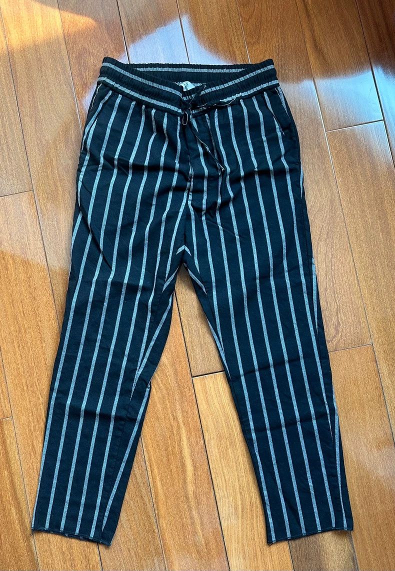 Loewe Loewe Thin cashmere striped trousers Size 32" / US 10 / IT 46 - 1 Thumbnail