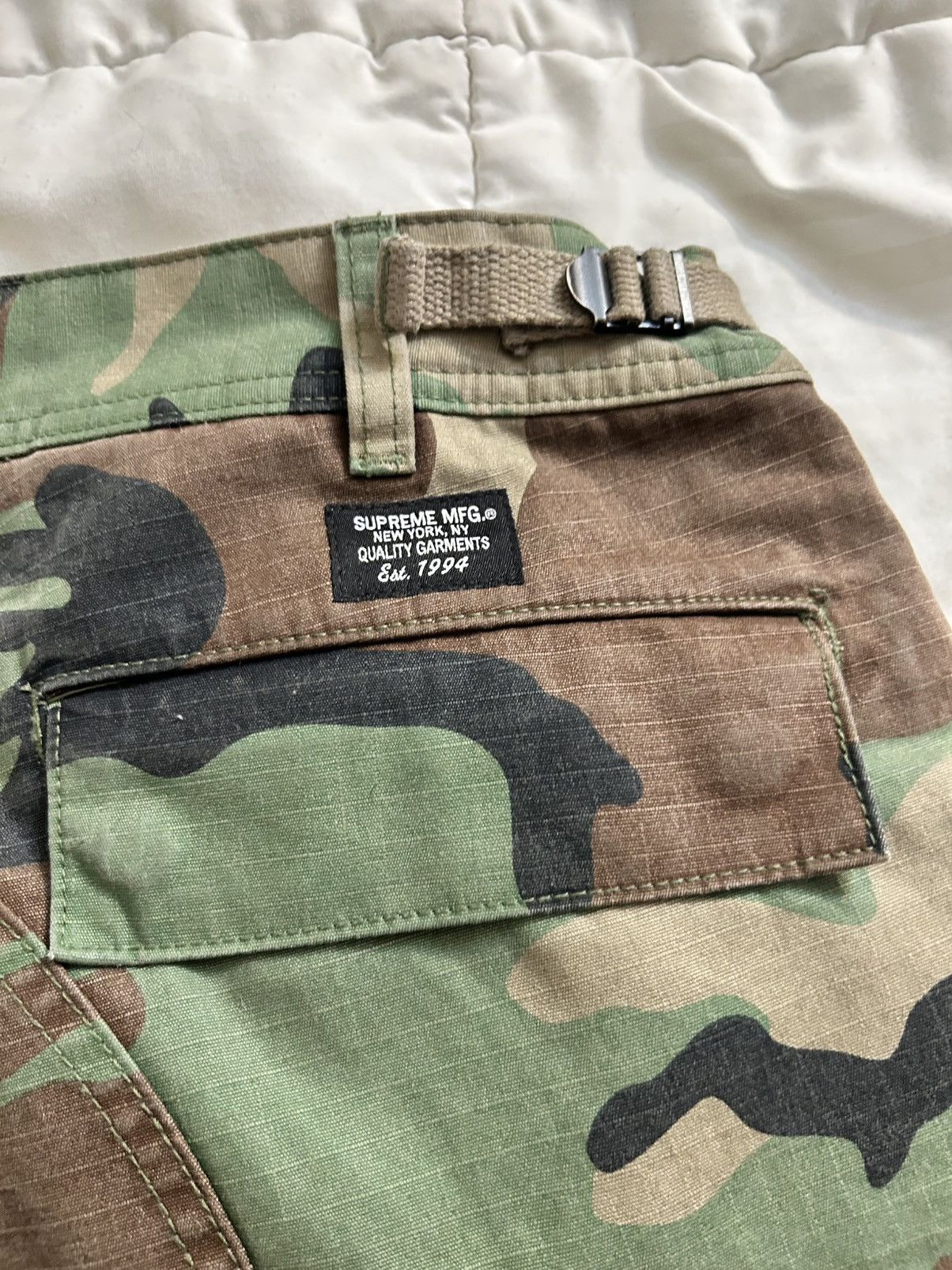 Supreme Supreme Woodland Camo Cargo Shorts SS26 Size US 30 / EU 46 - 3 Thumbnail