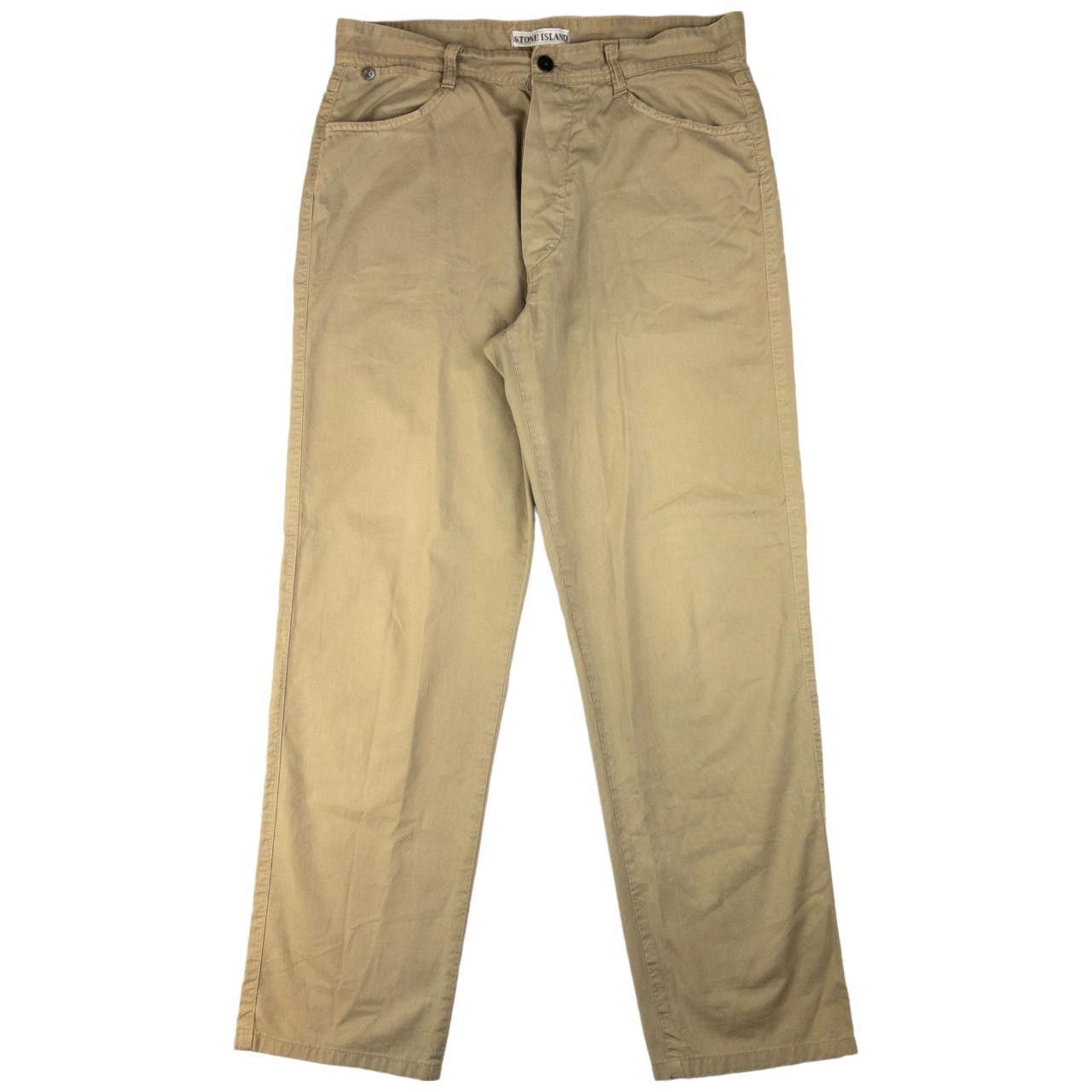Stone Island Vintage Stone Island Chino Trousers Size W31 Size US 31 - 3 Thumbnail