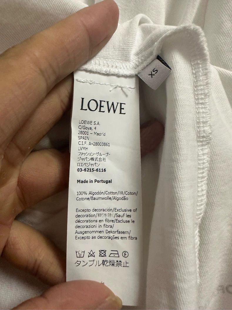 Loewe loewe White short sleeves 2505-Nextarrow Size US XS / EU 42 / 0 - 4 Thumbnail