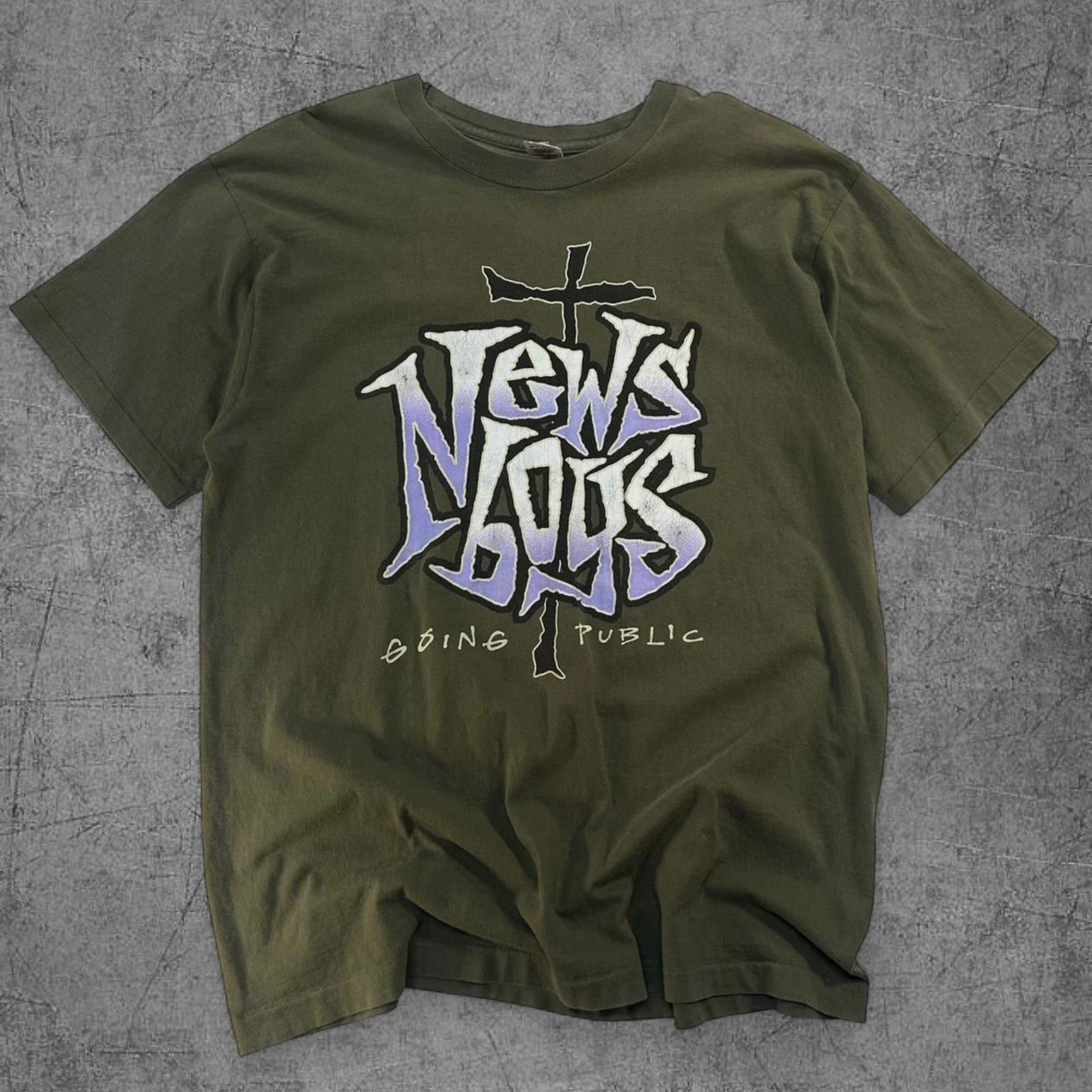Fruit Of The Loom 1995 News Boyz Christian Rap Tour Tee Size US XL / EU 56 / 4 - 1 Thumbnail